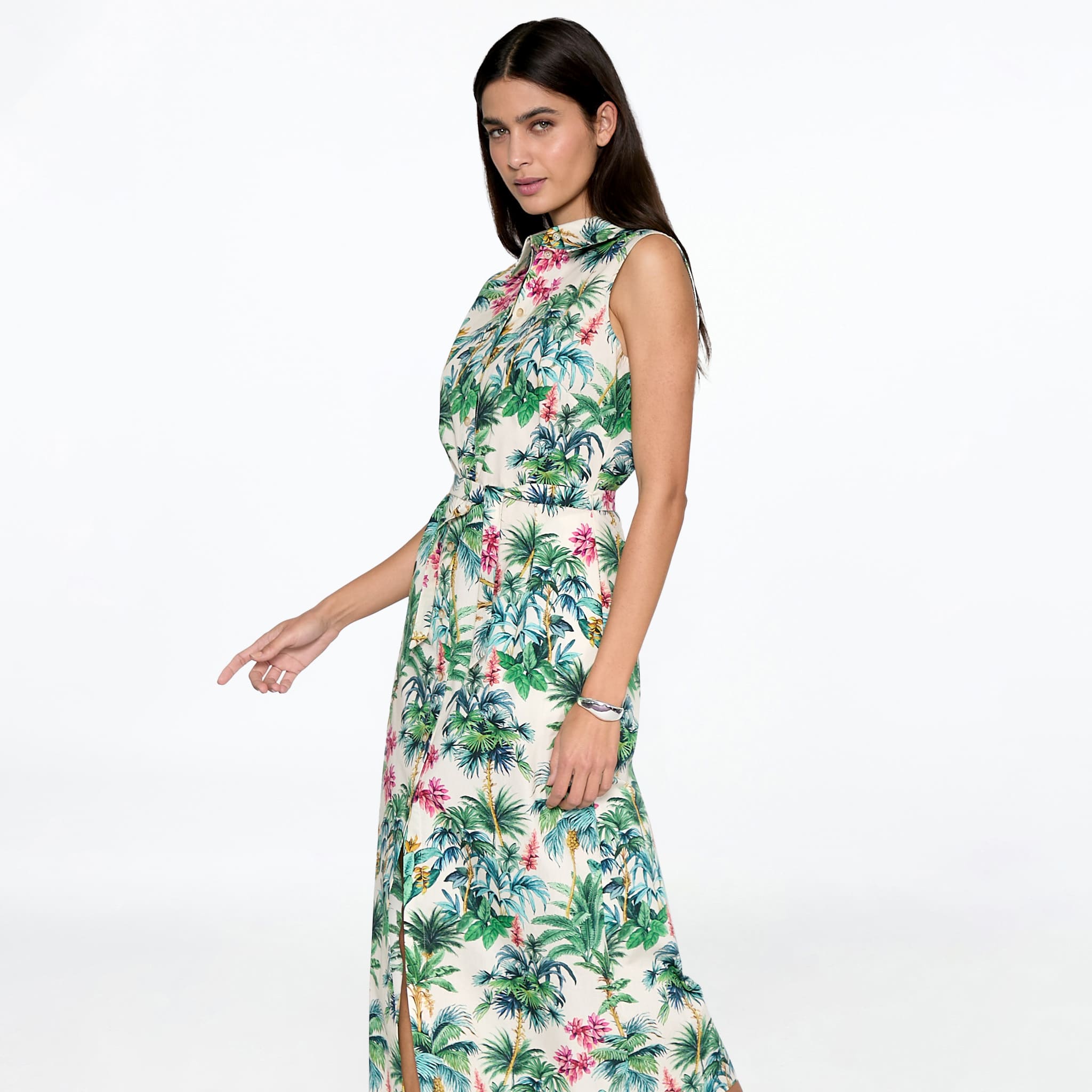 Vestido Verde Camisero