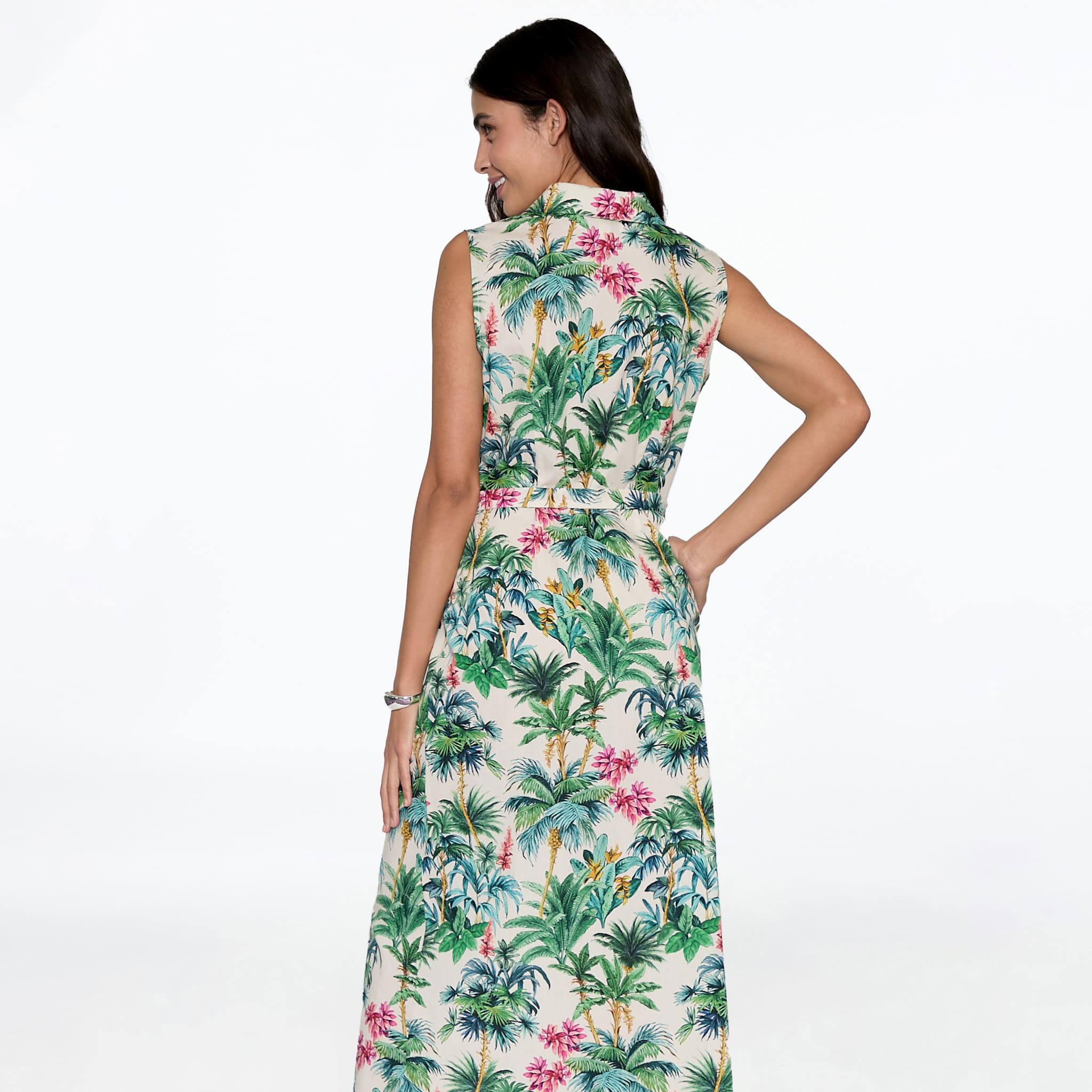 Vestido Verde Camisero