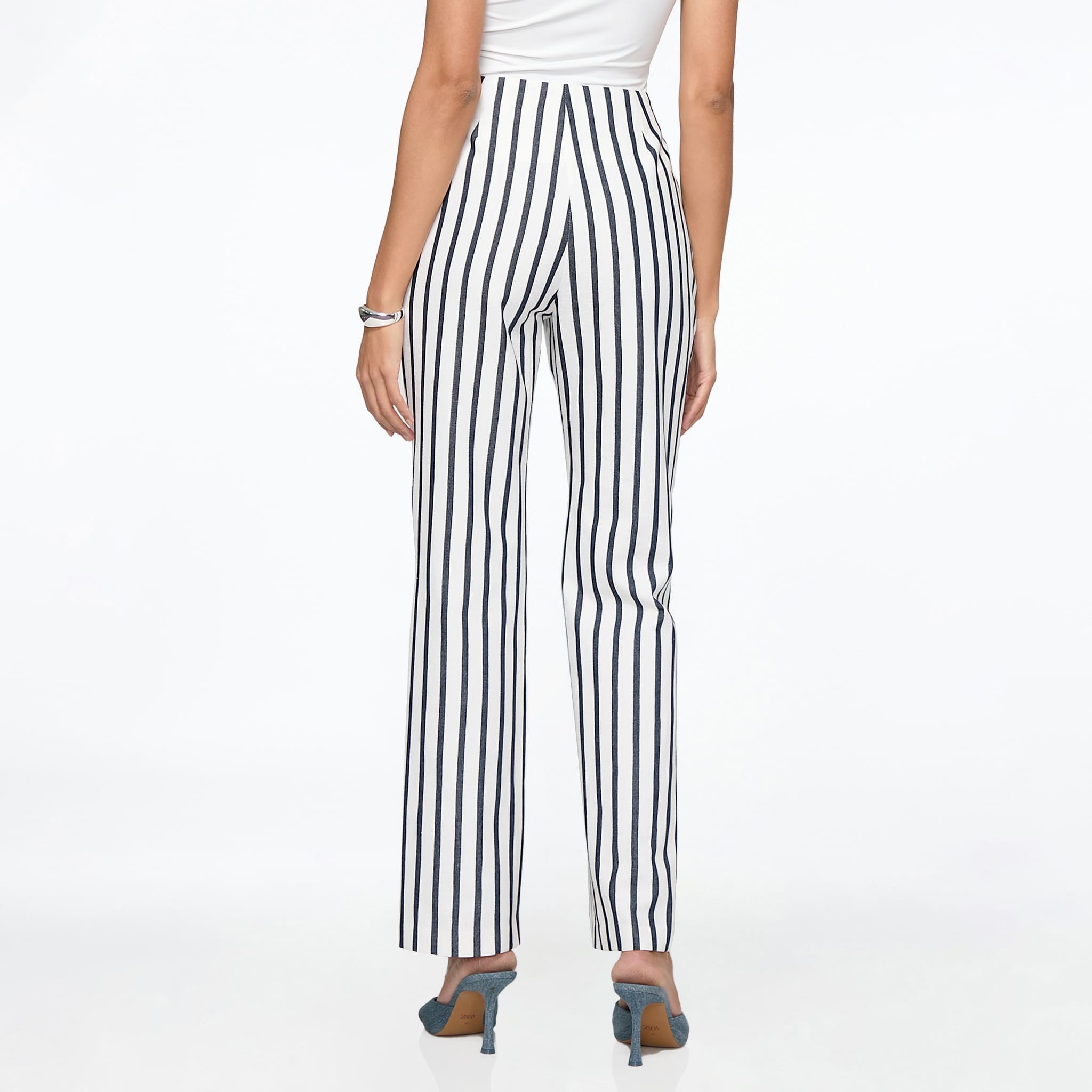 Pantalón Rayas Blanco