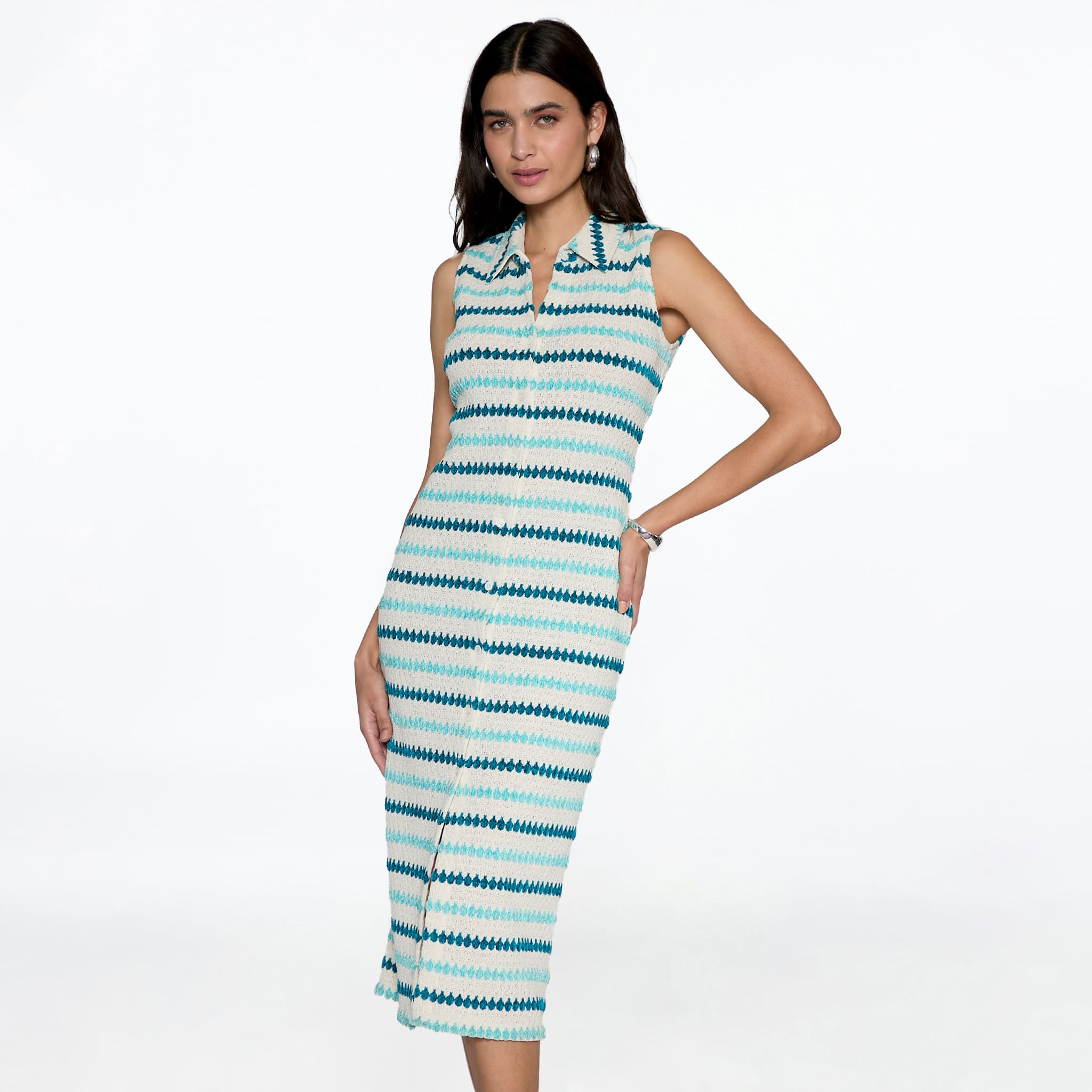 Vestido Punto Marfil