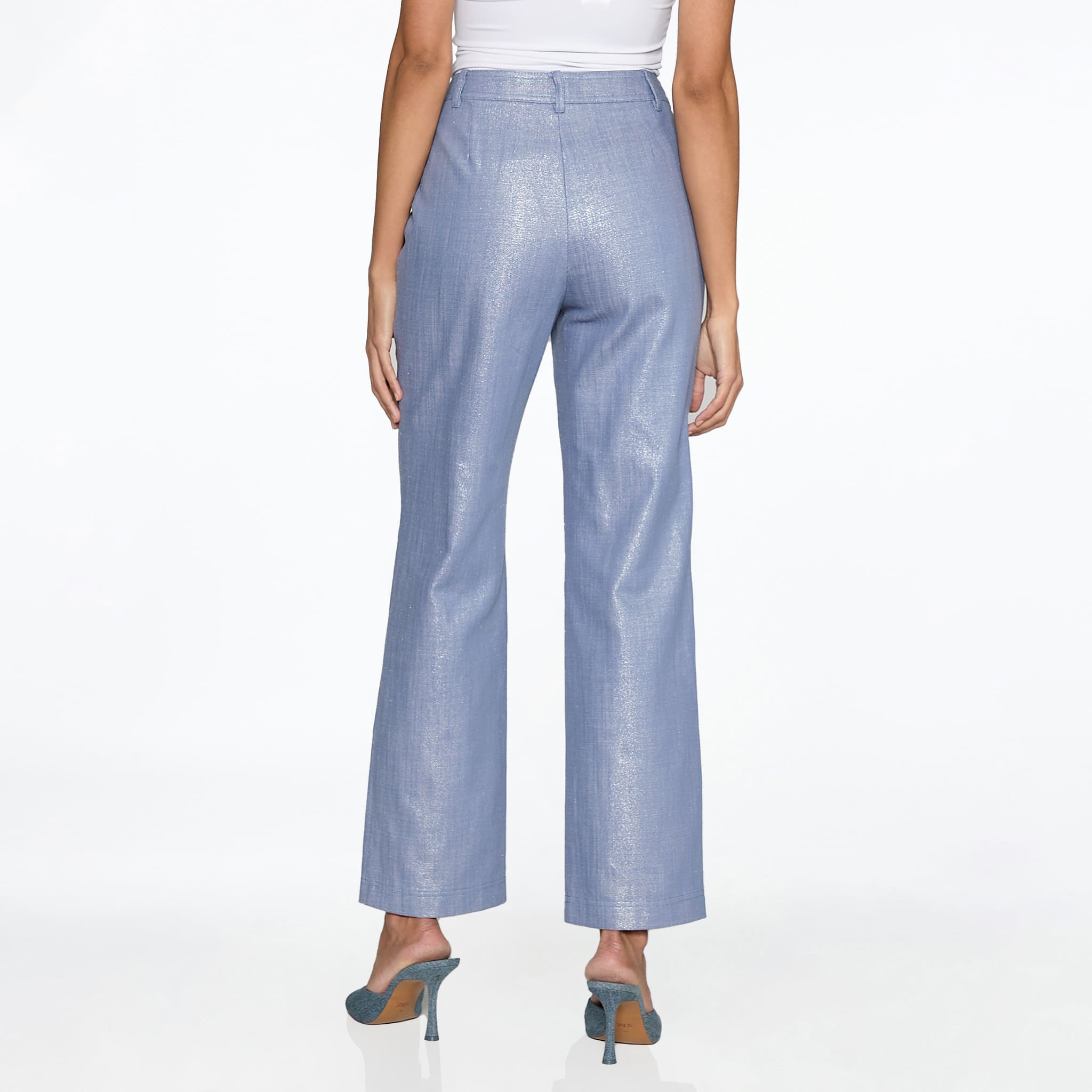 Pantalón Mezclilla Metálica