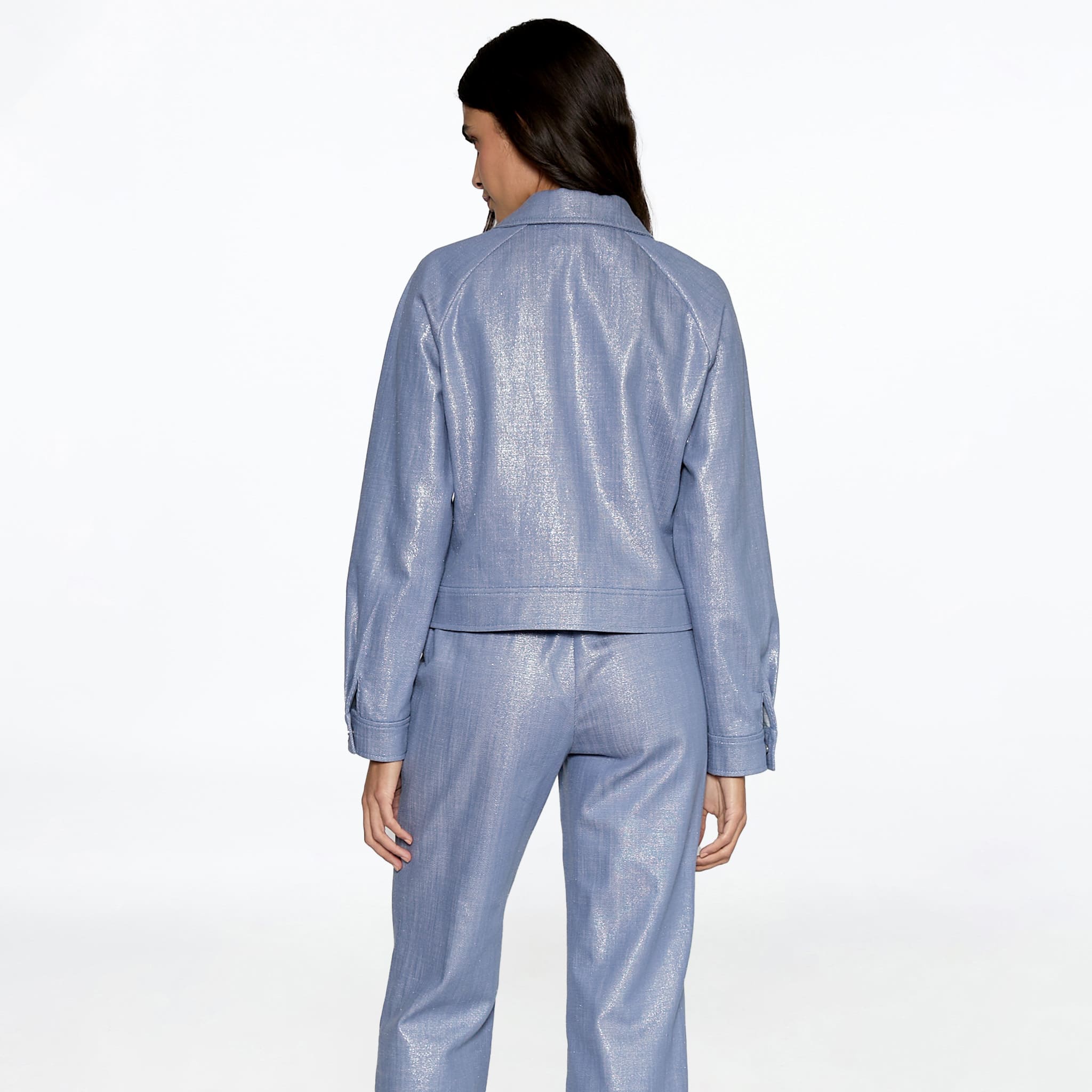 Chamarra Mezclilla Metálica