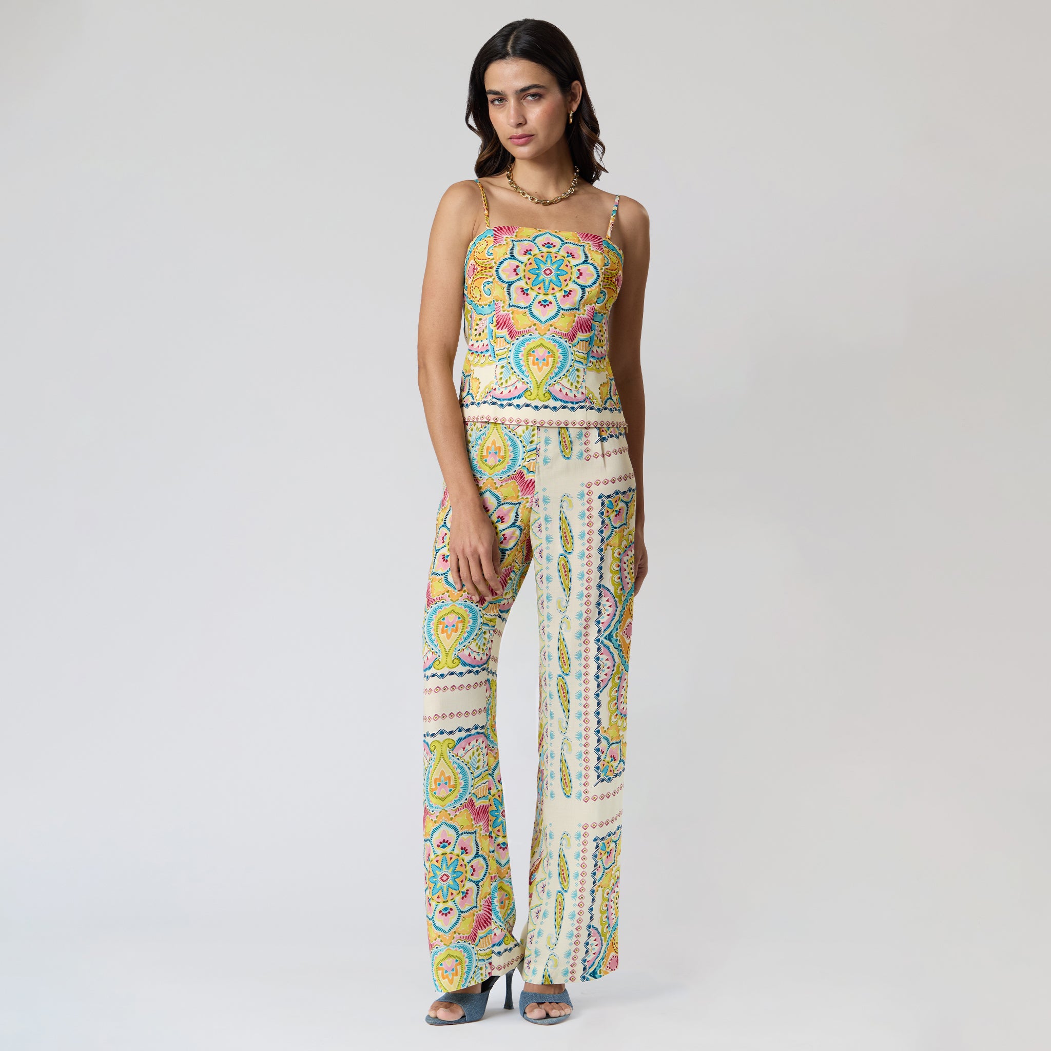 Blusa Hueso Tipo Halter