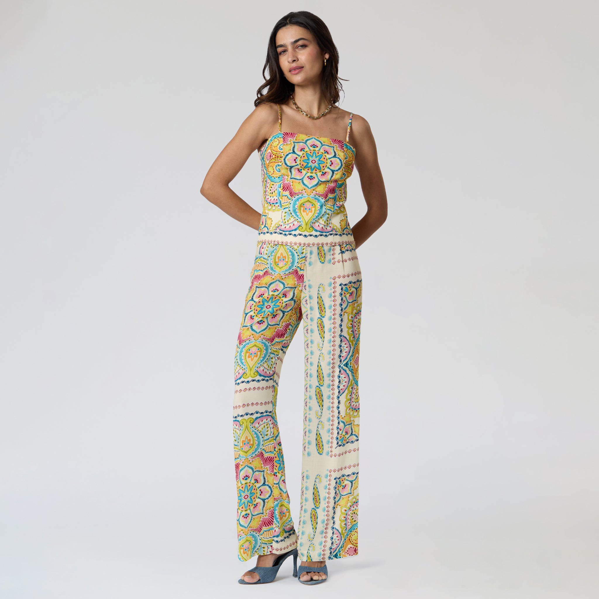 Pantalón Hueso Recto