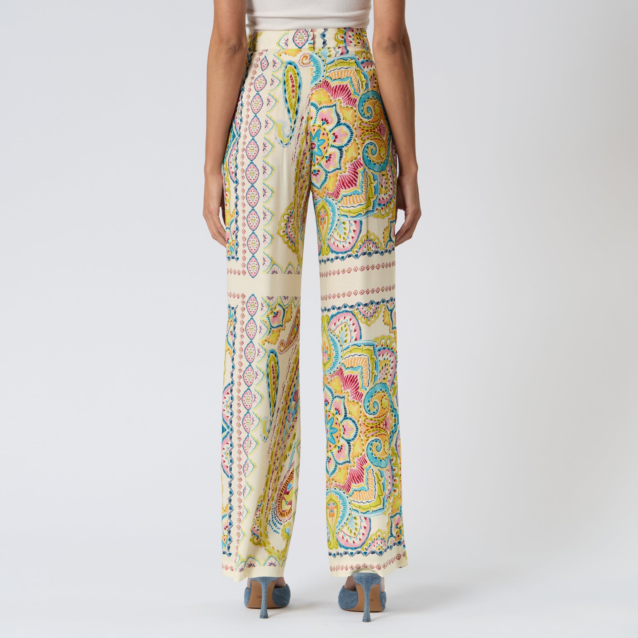 Pantalón Hueso Recto