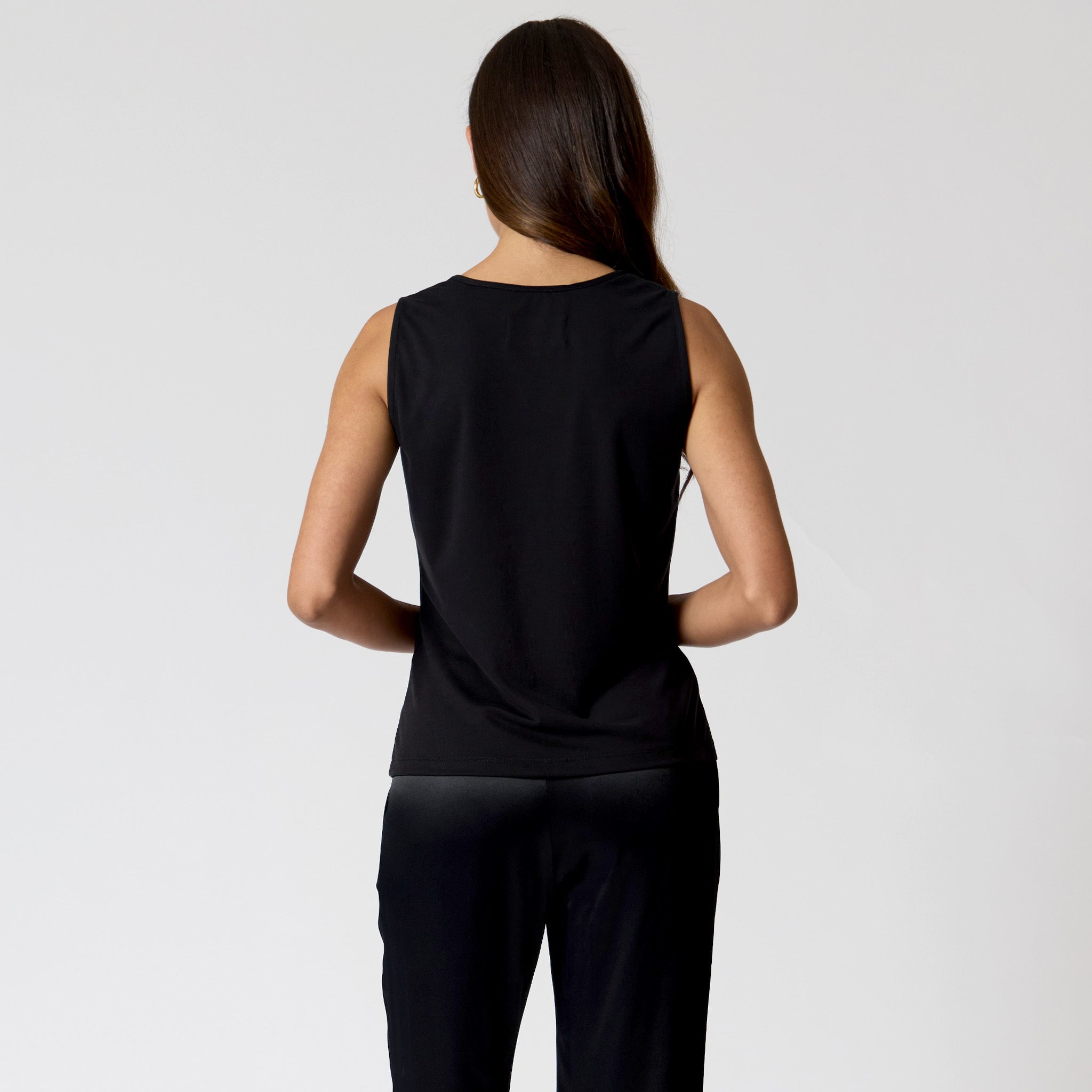 Blusa Negra con Botones