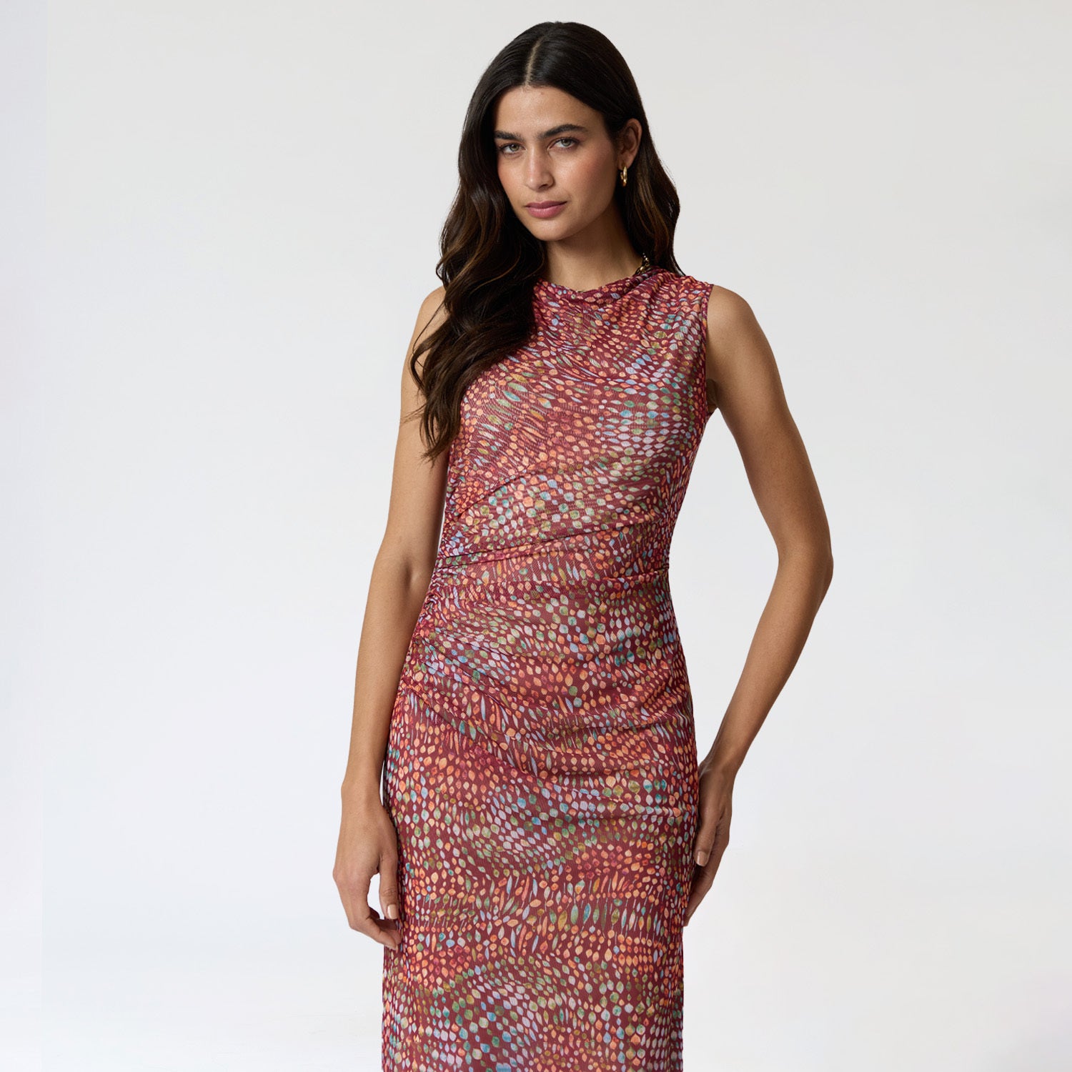 Vestido Shedron Largo Mesh