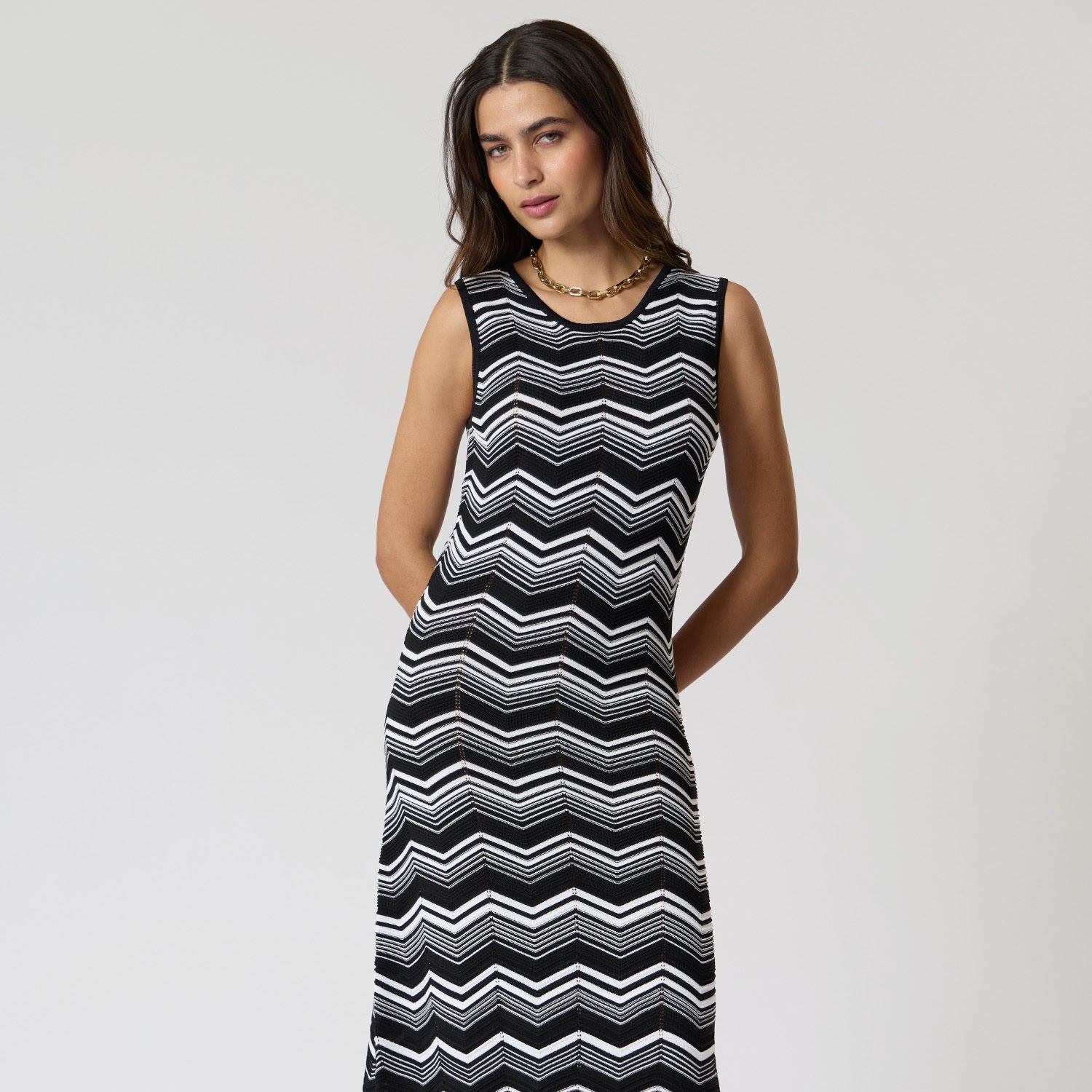 Vestido de Punto Negro