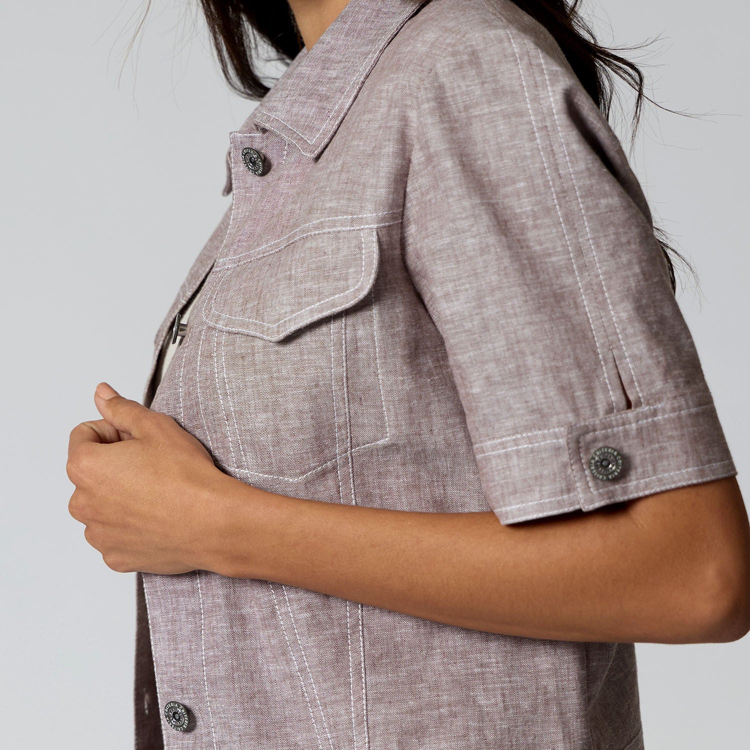 Chamarra Melange Café