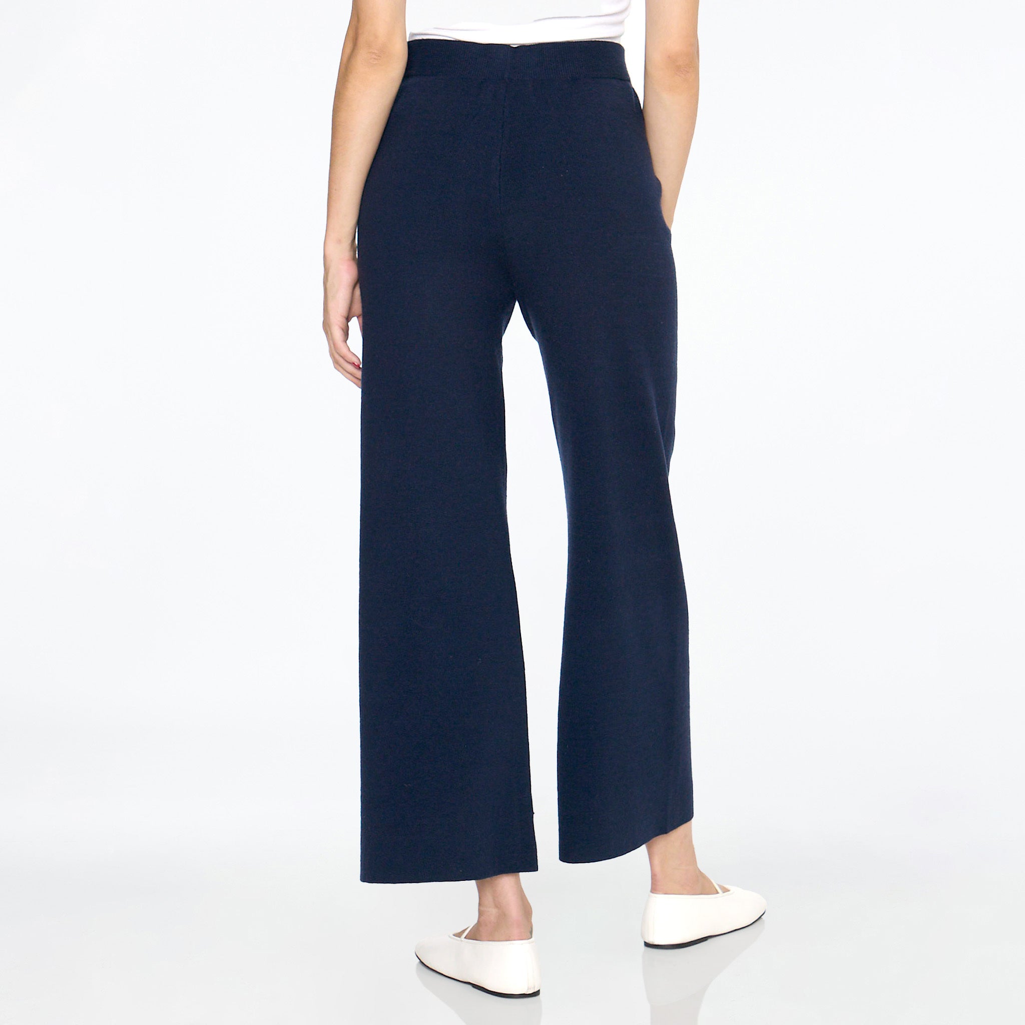 Pantalón marino de tejido