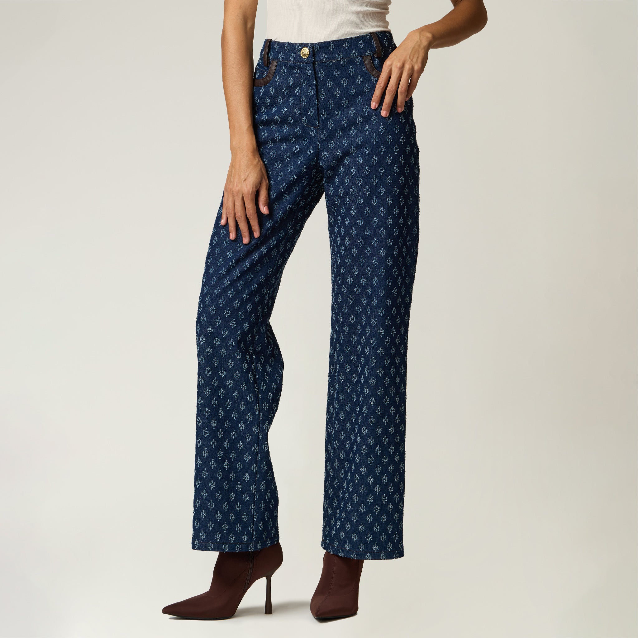 Pantalón Mezclilla y Tacto Piel
