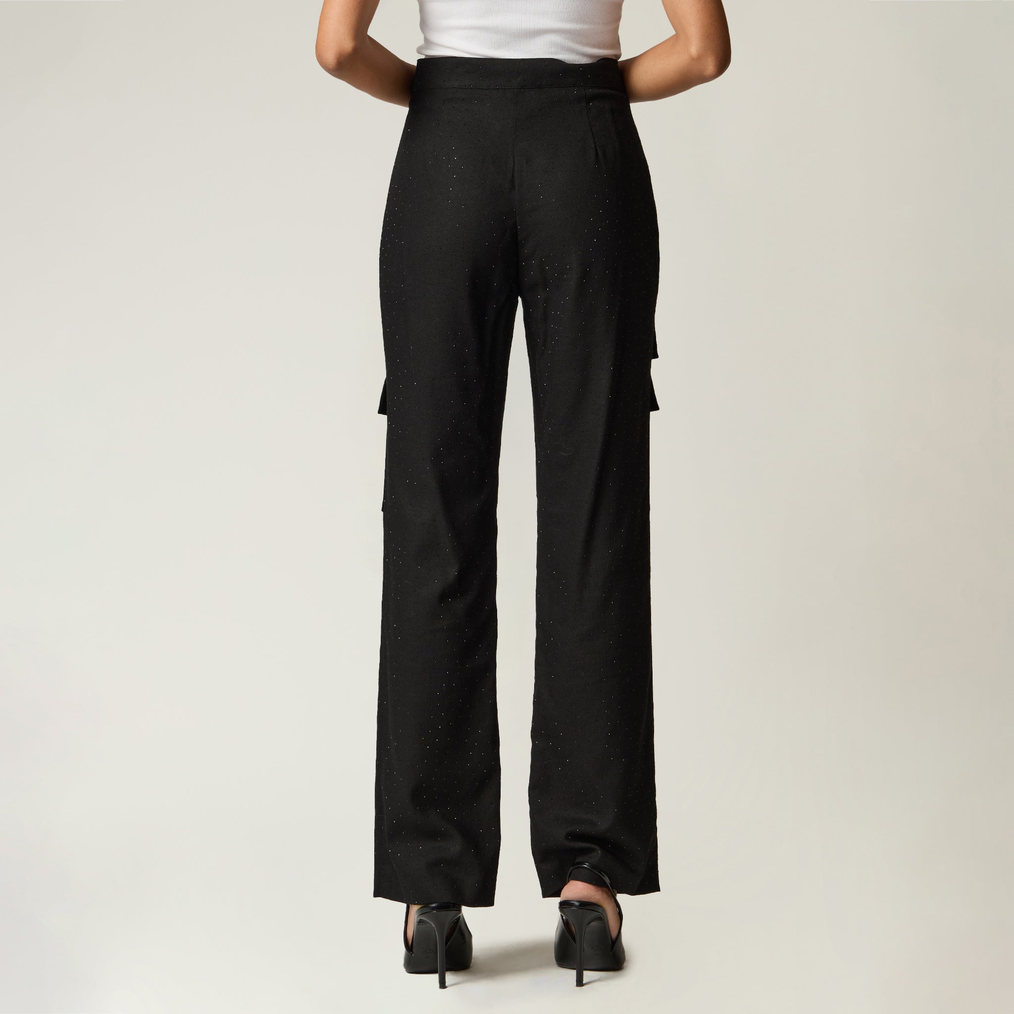 Pantalón Negro Transfer
