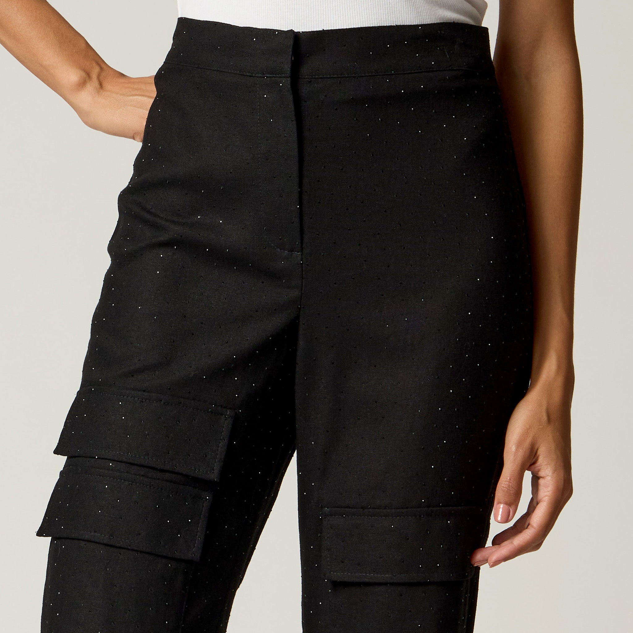 Pantalón Negro Transfer
