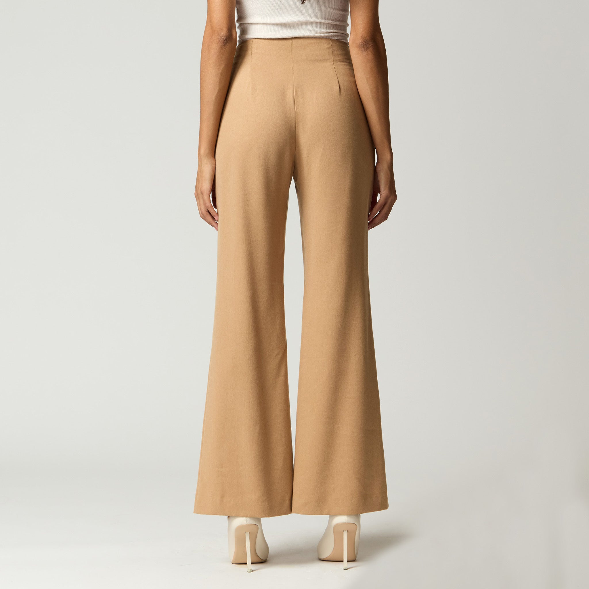Pantalón Herrajes Camel
