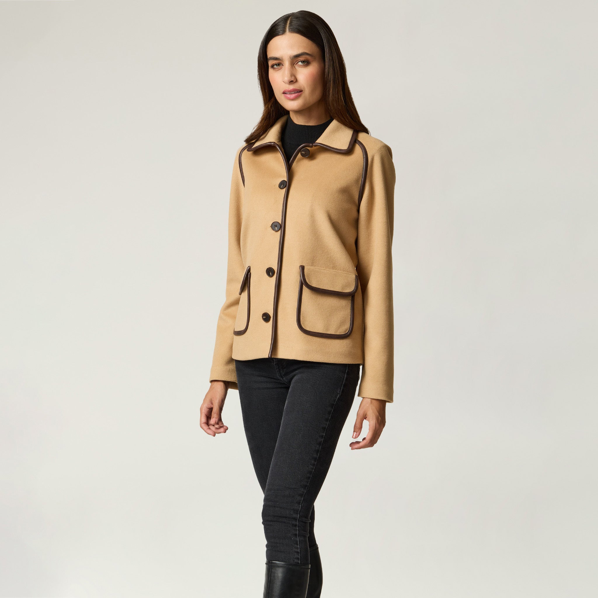 Saco Camel Liso