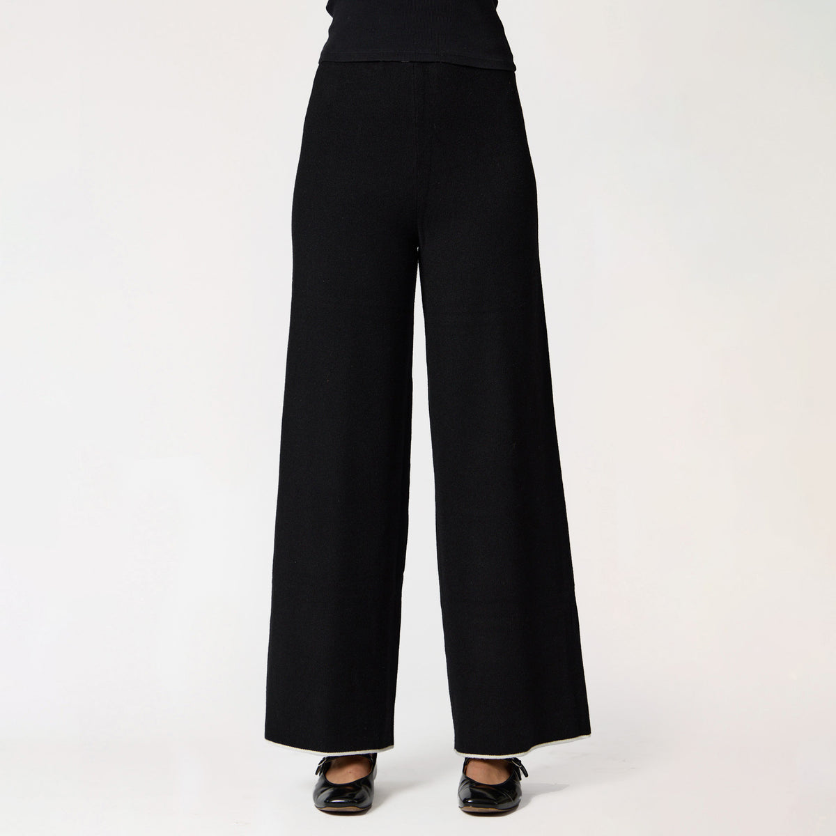 Pantalón Recto Negro