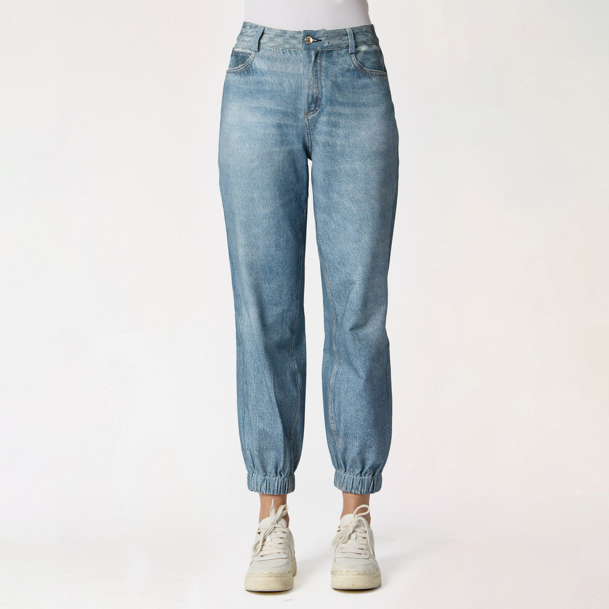 Jeans Jogger Azul