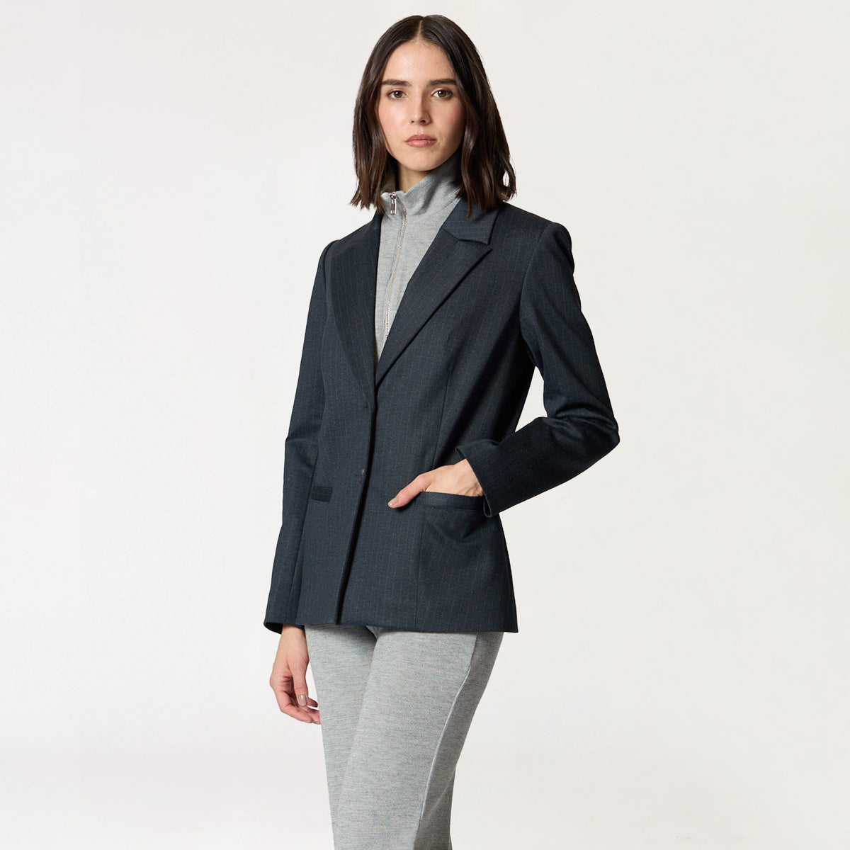 Saco Melange Oxford