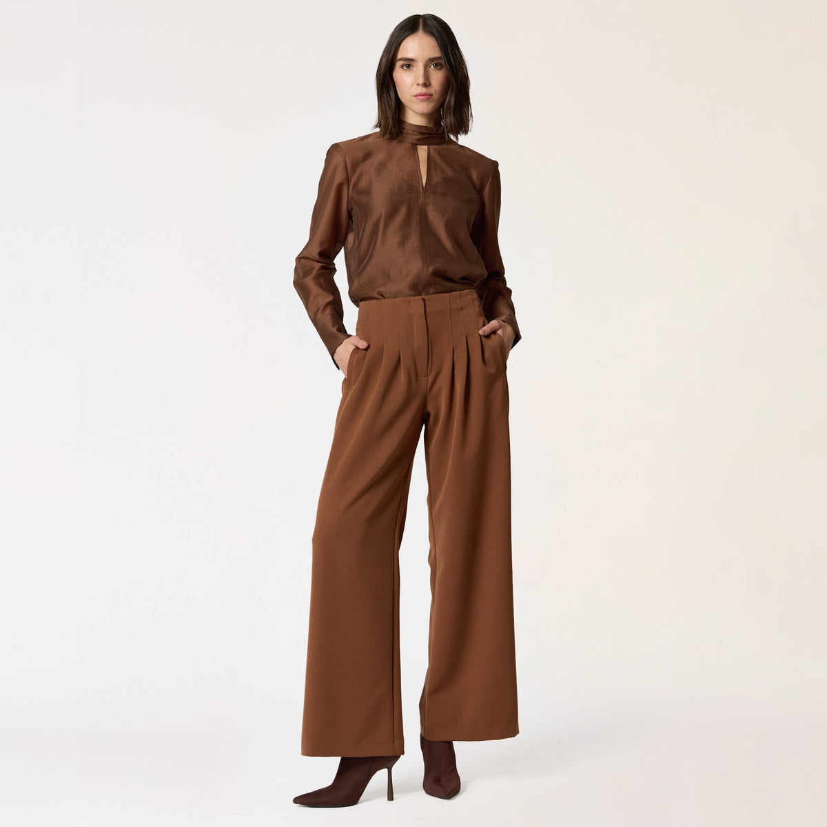 Blusa Café Lisa