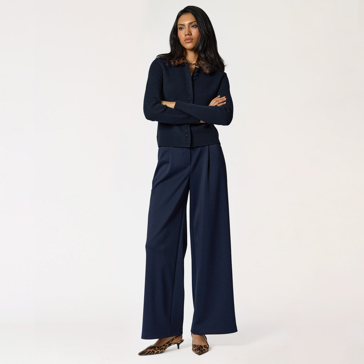 Pantalón Liso Marino