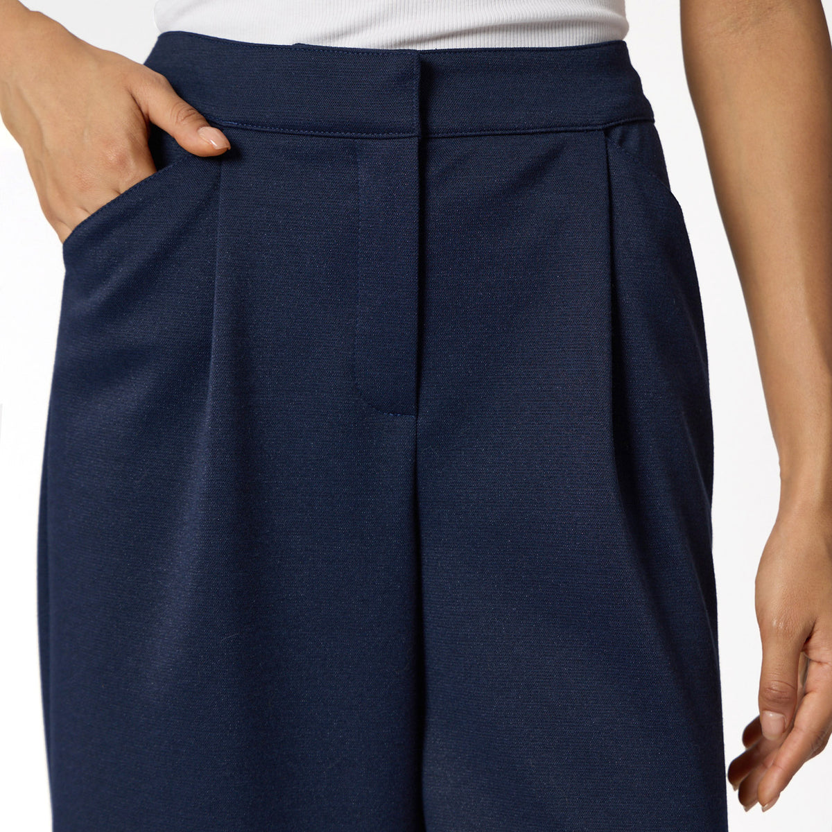 Pantalón Liso Marino