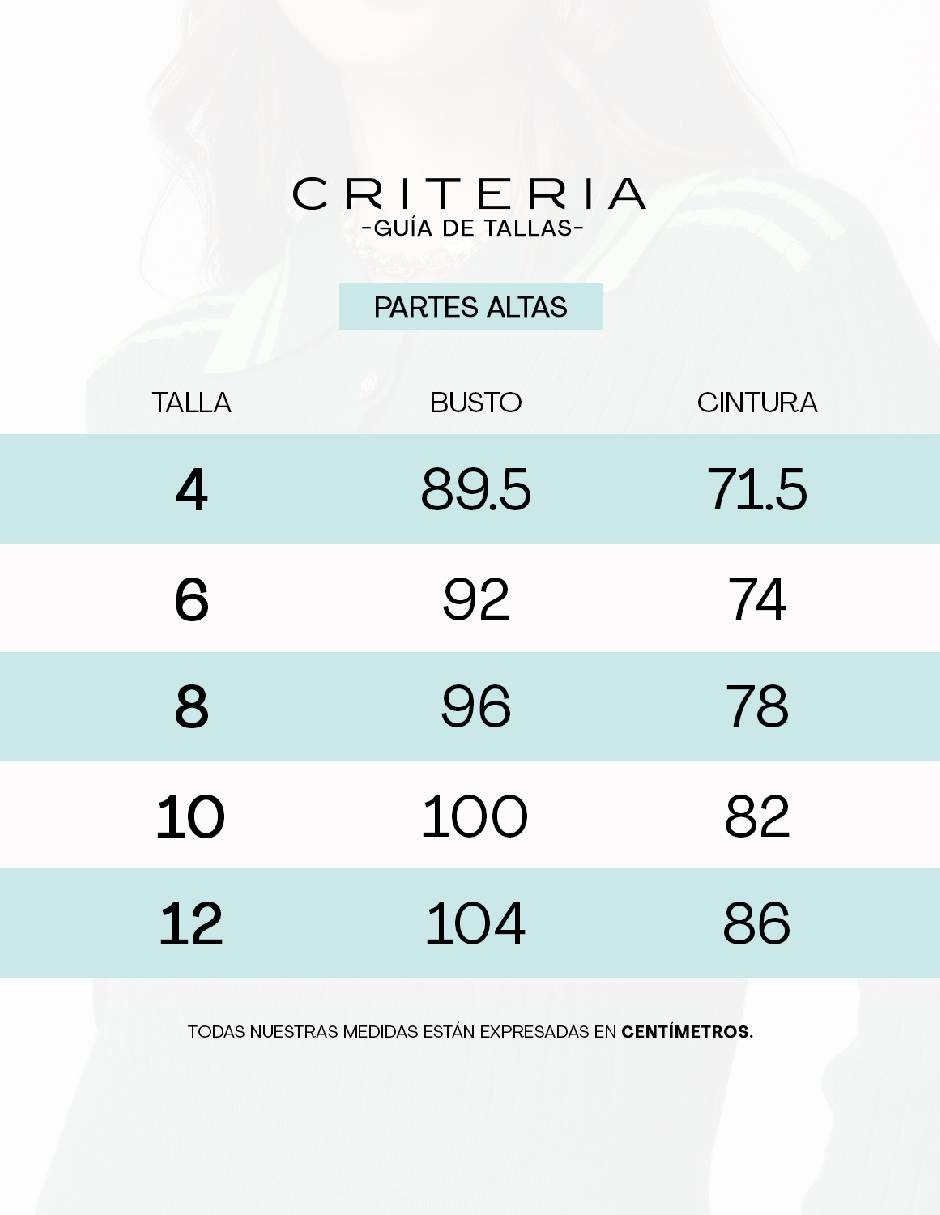 Blusa Azul Estampada