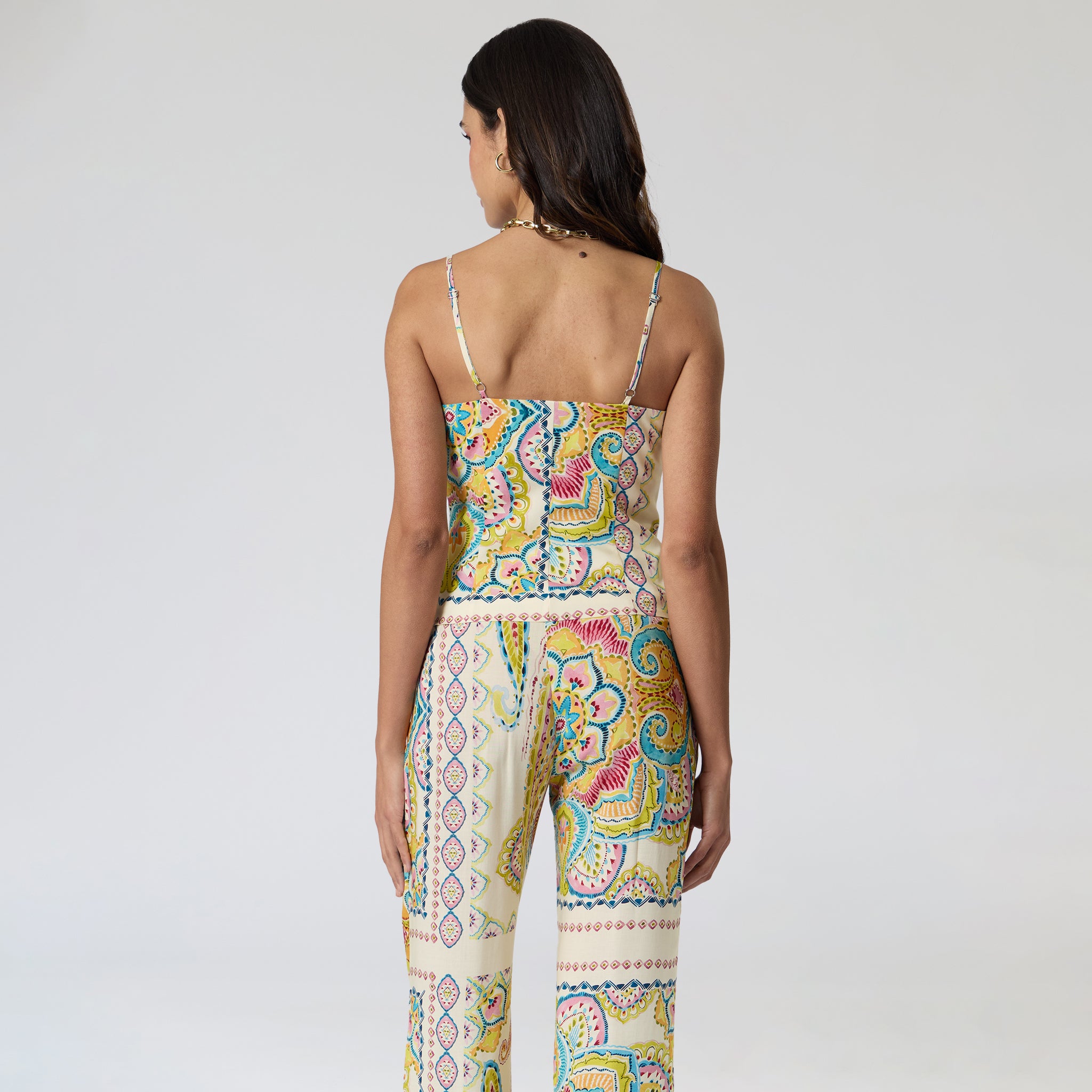 Blusa Hueso Tipo Halter