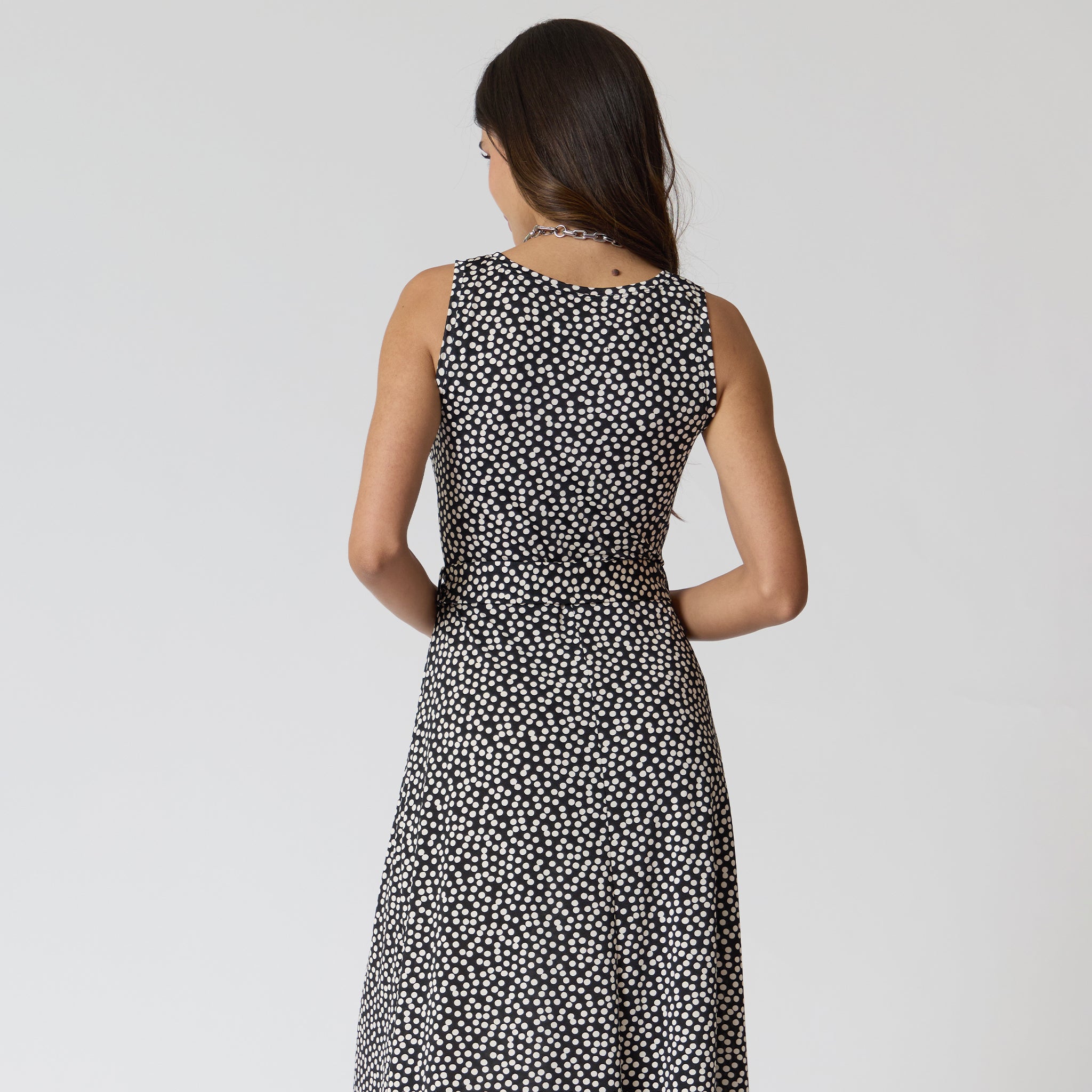 Vestido Corte A Negro