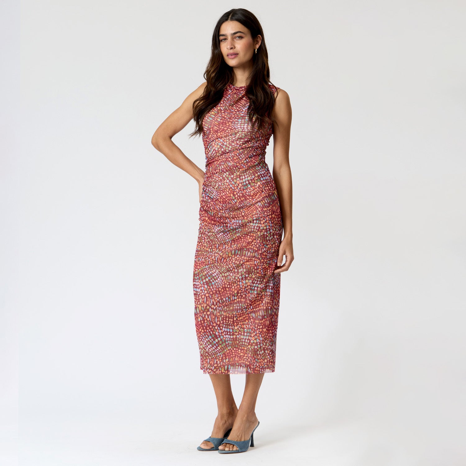 Vestido Shedron Largo Mesh