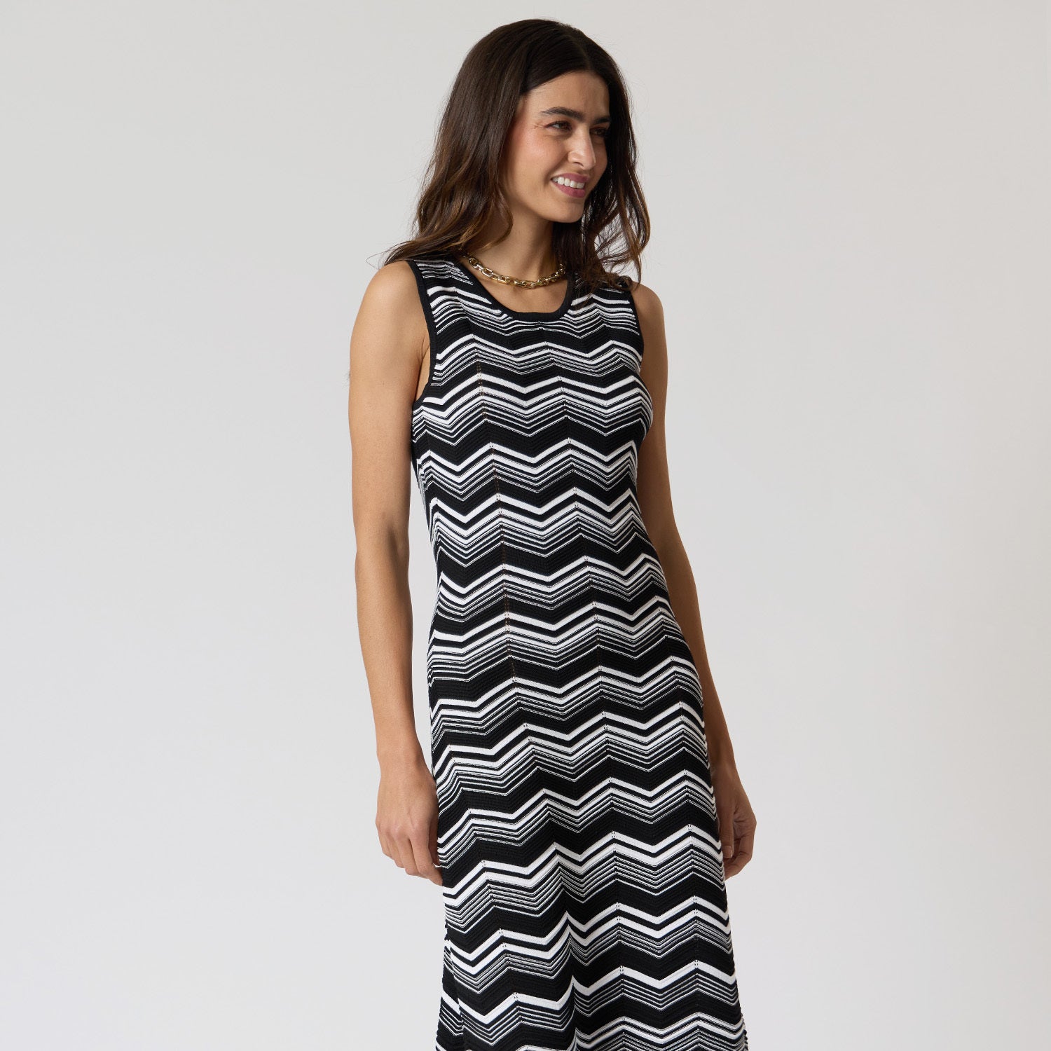 Vestido de Punto Negro