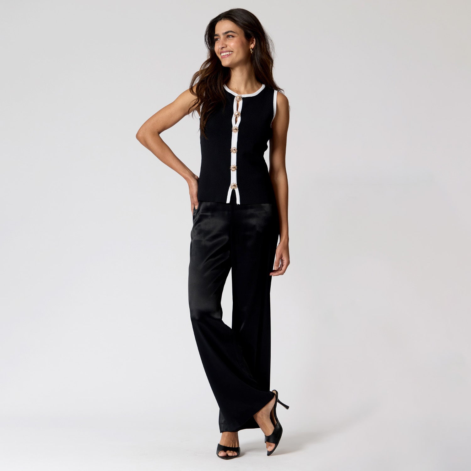 Blusa de Punto Negro