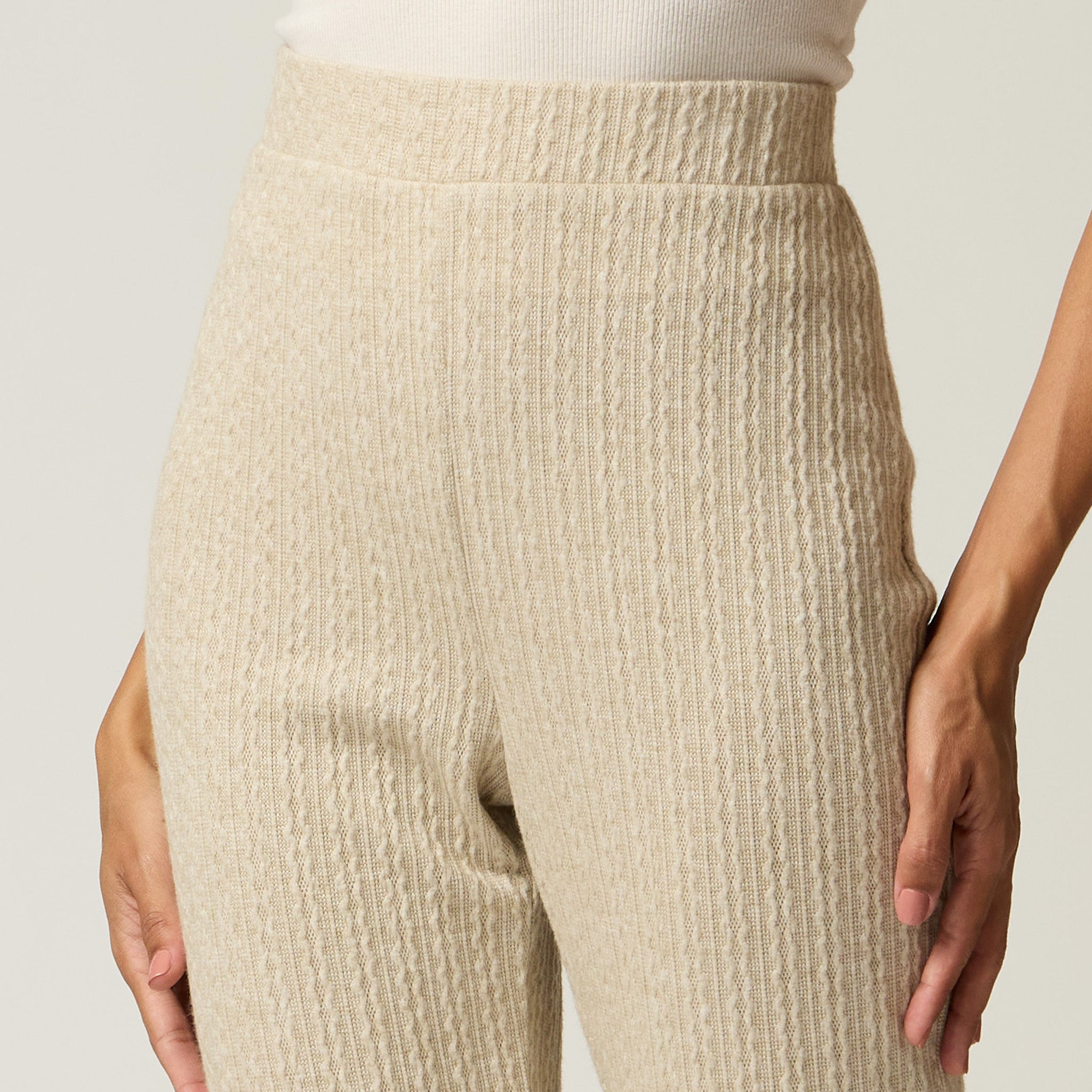 Pantalon Beige de Punto