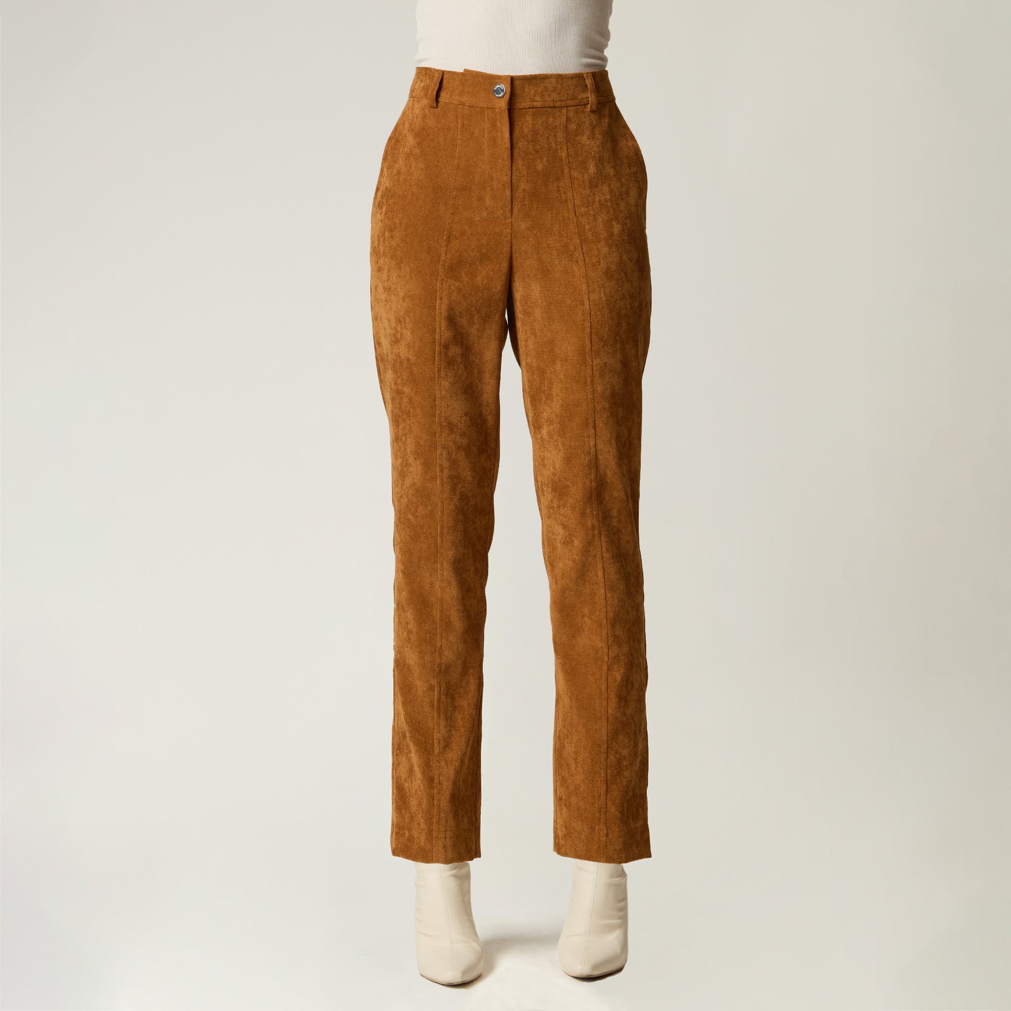 Pantalón Camel Gamuza