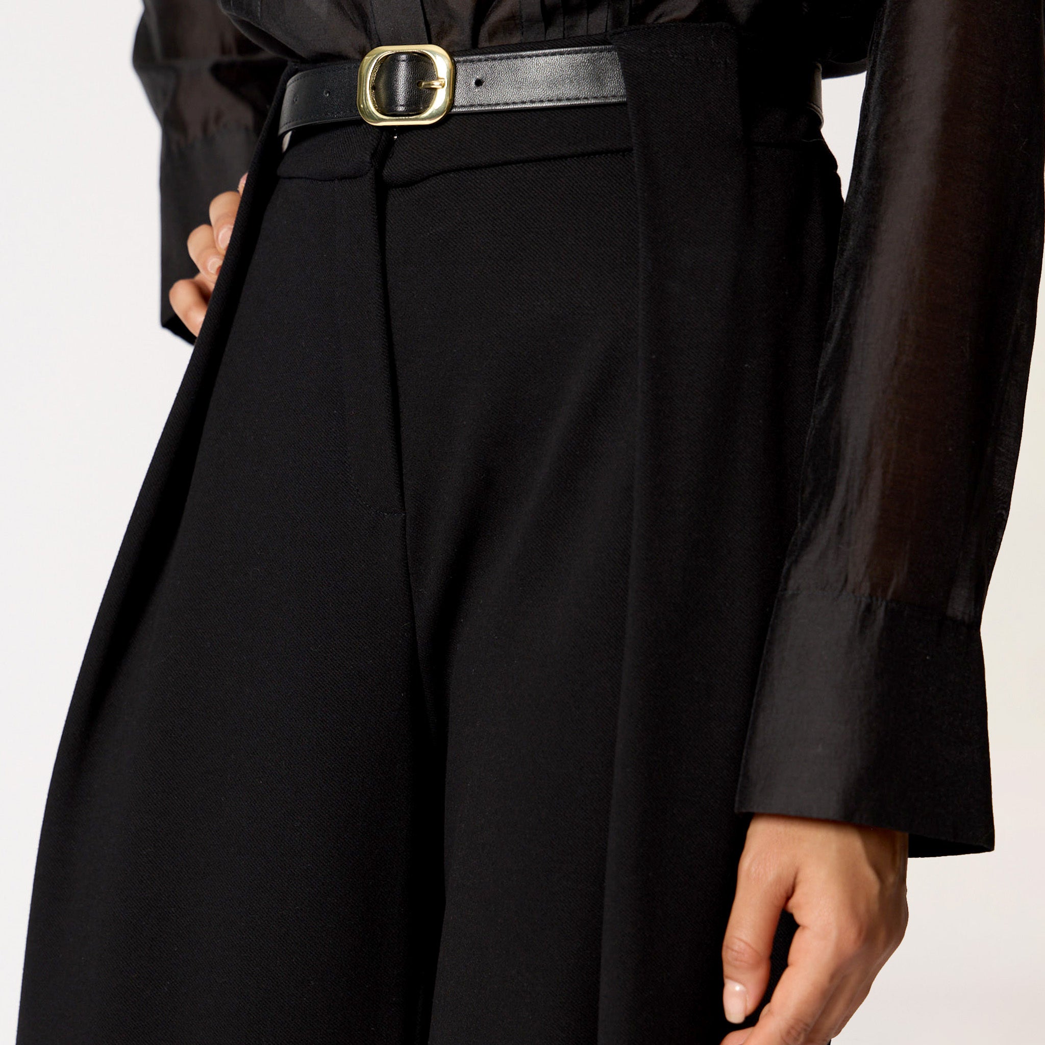 Pantalón Liso Negro