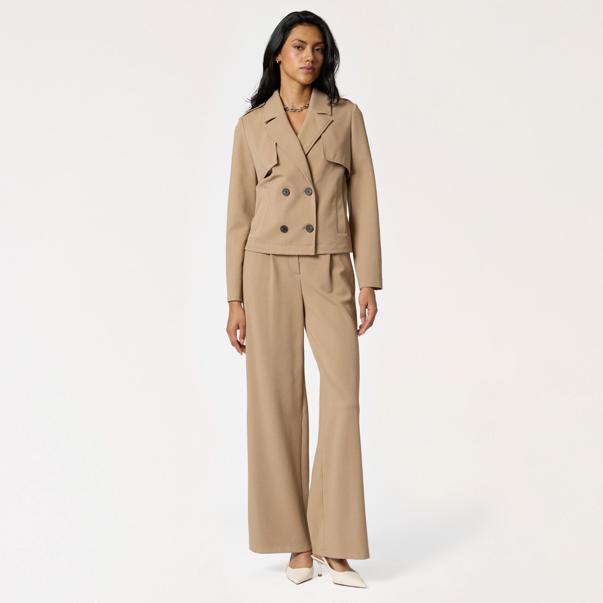 Pantalón Camel Liso