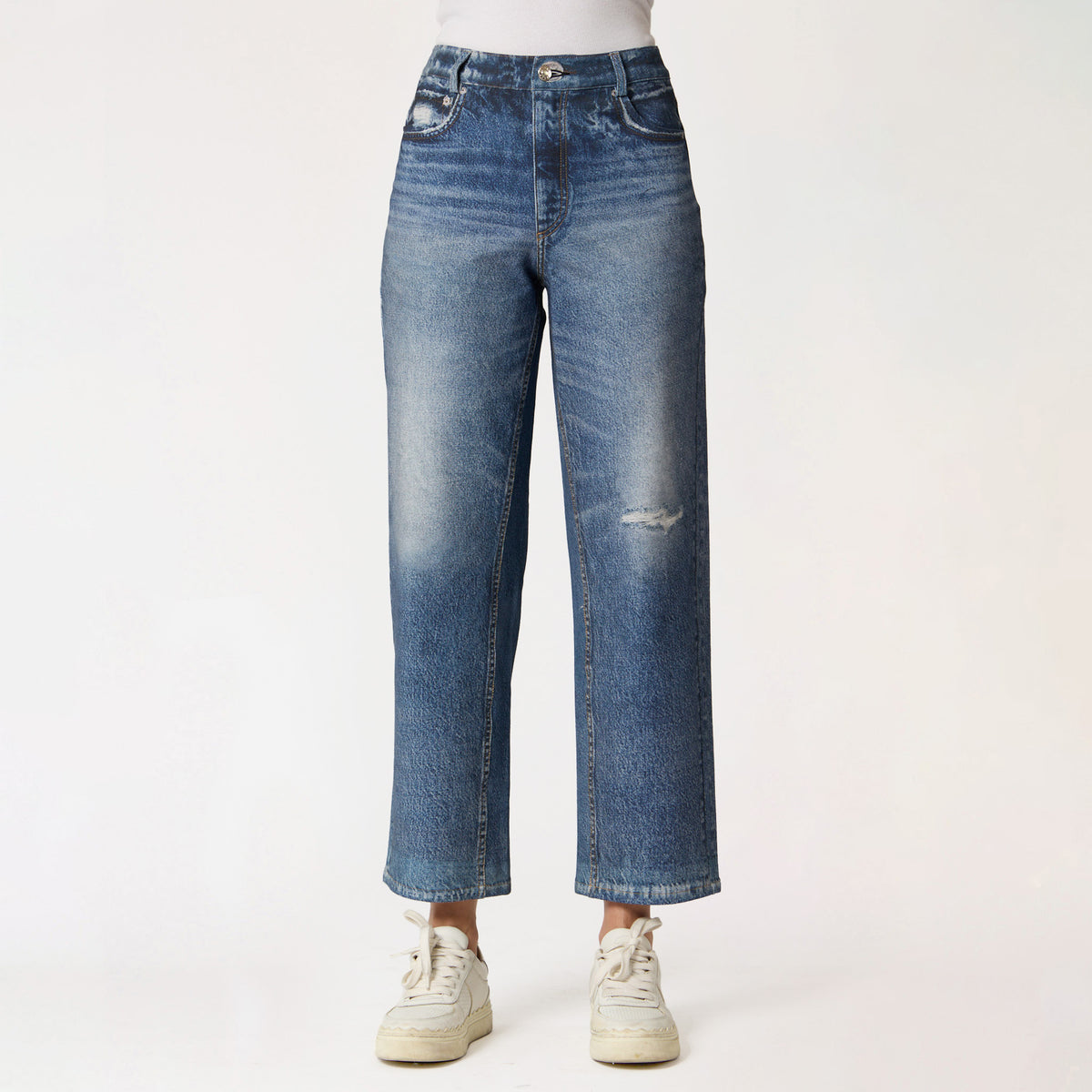 Jeans Estamapdo Azul