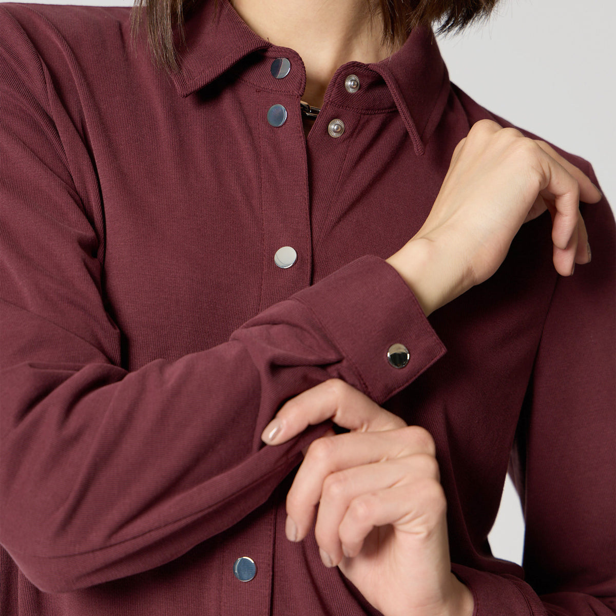 Blusa Camisera Vino