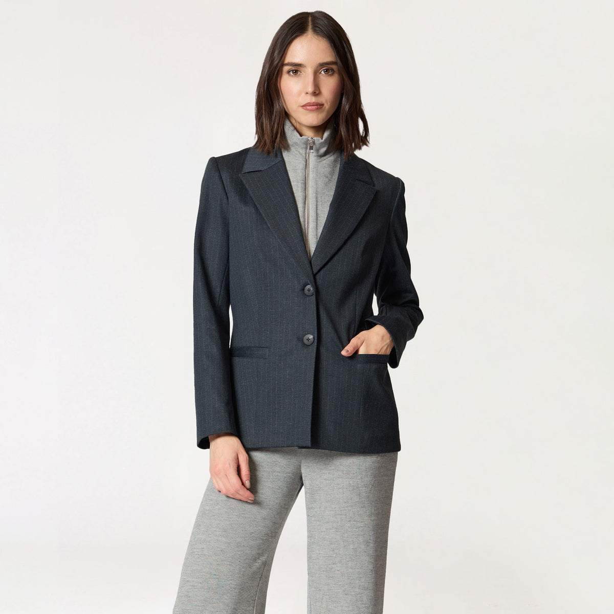 Saco Melange Oxford