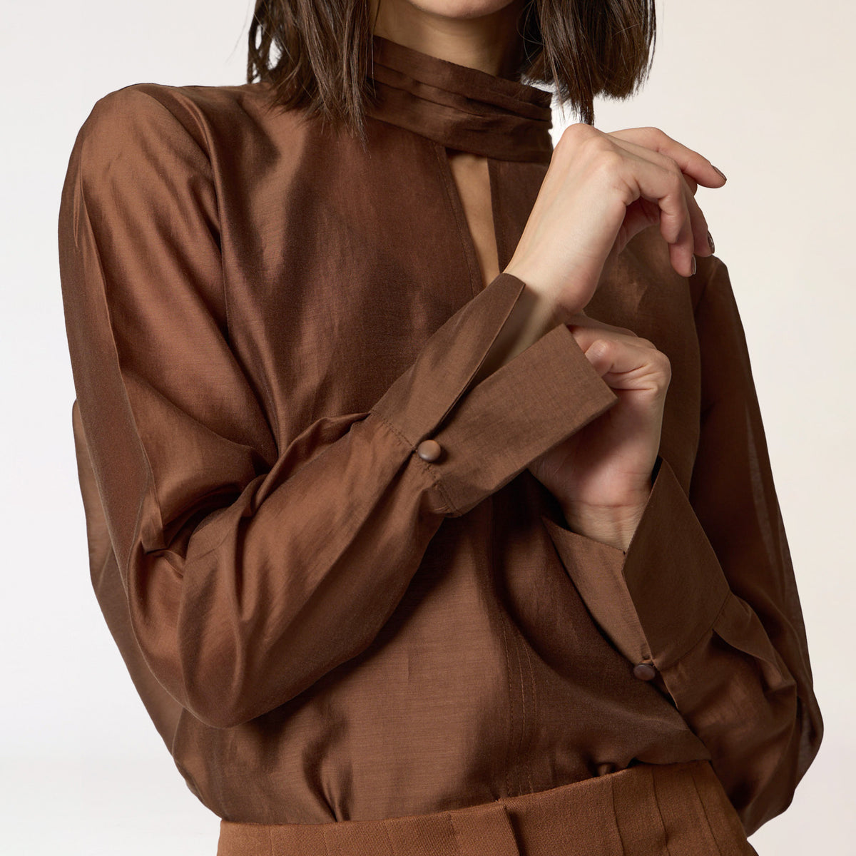 Blusa Café Lisa