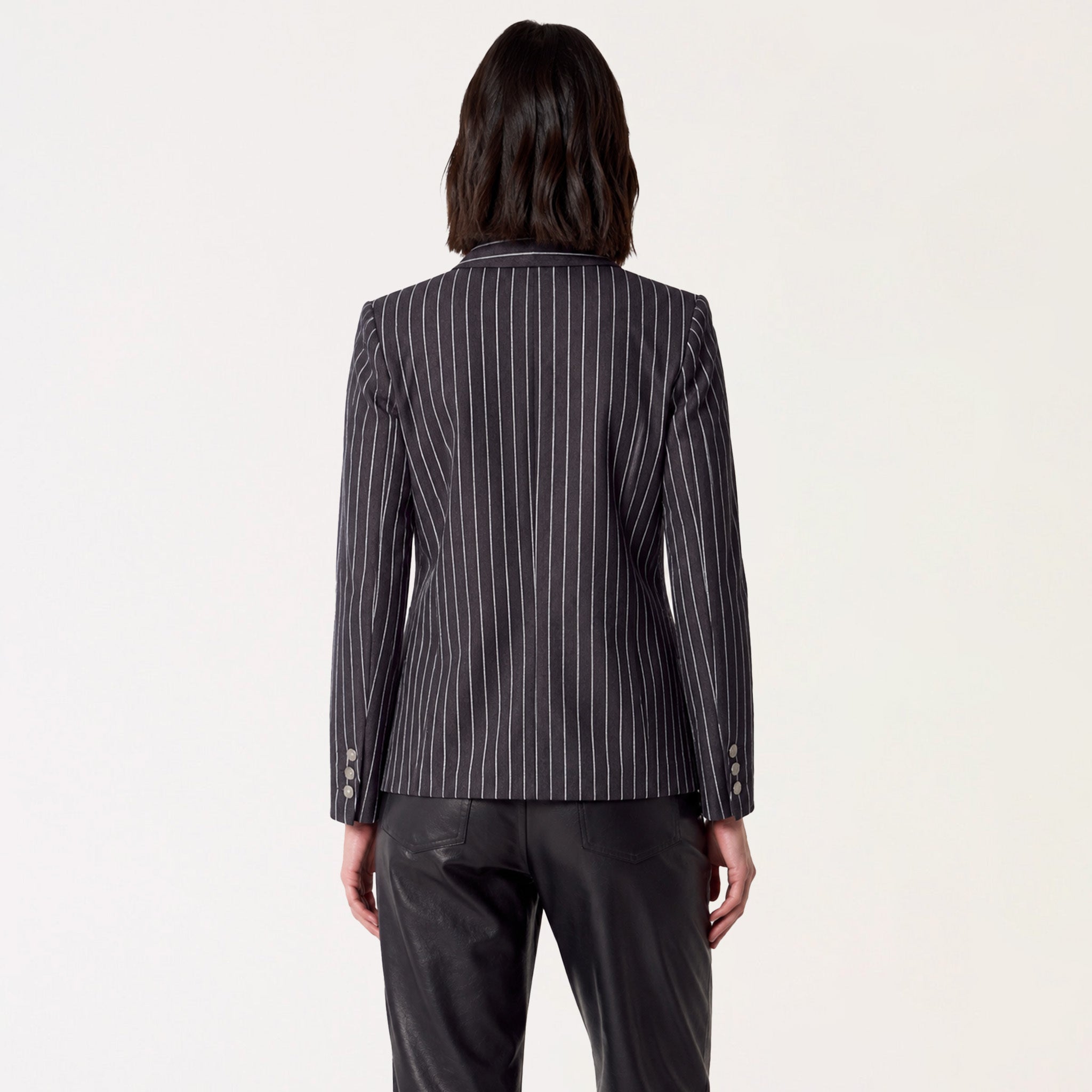 Saco Oxford a Rayas