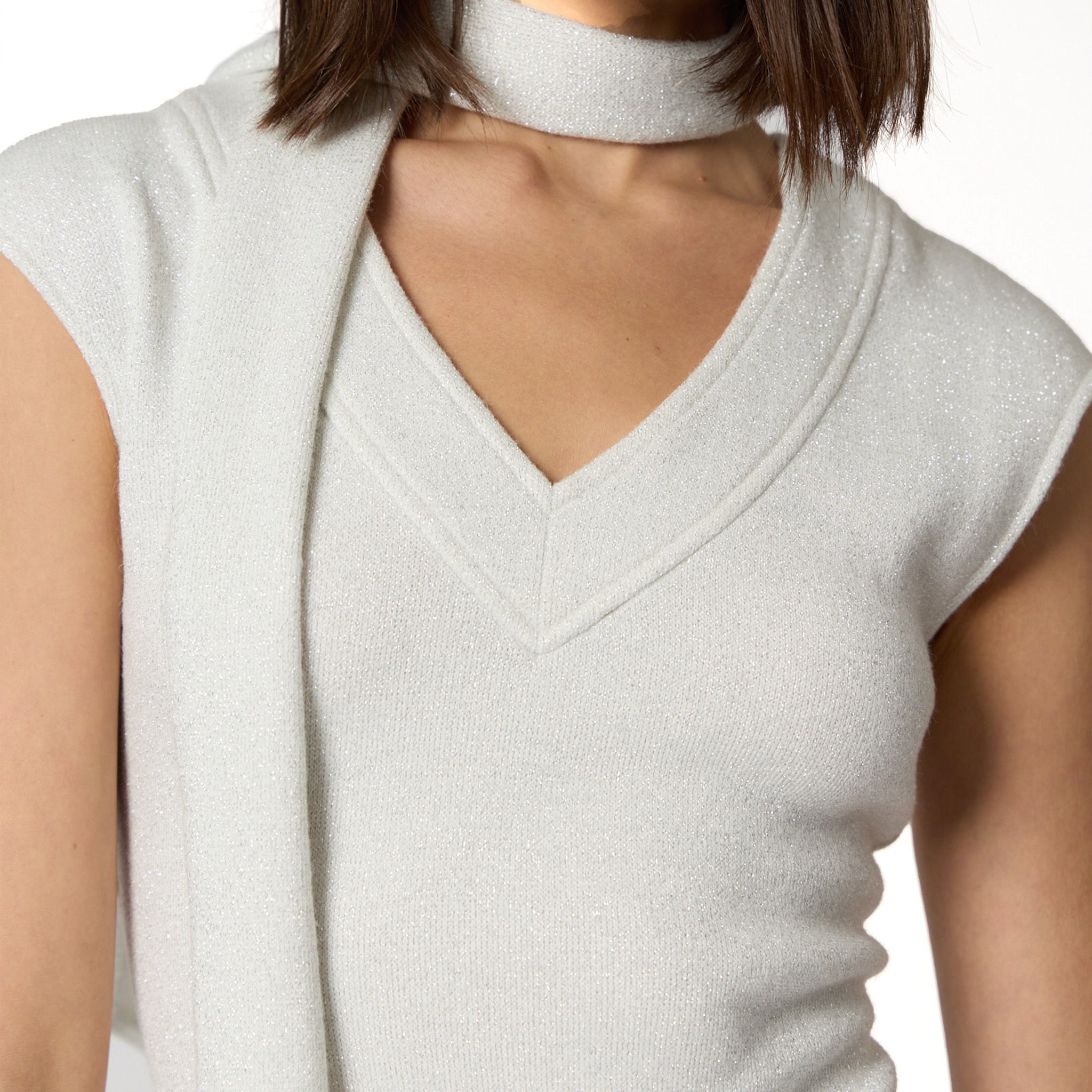 Vestido Gris Largo