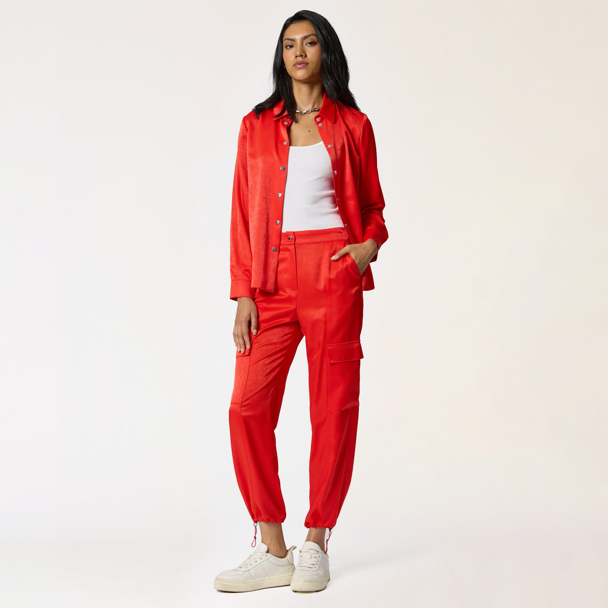 Blusa Camisera Rojo