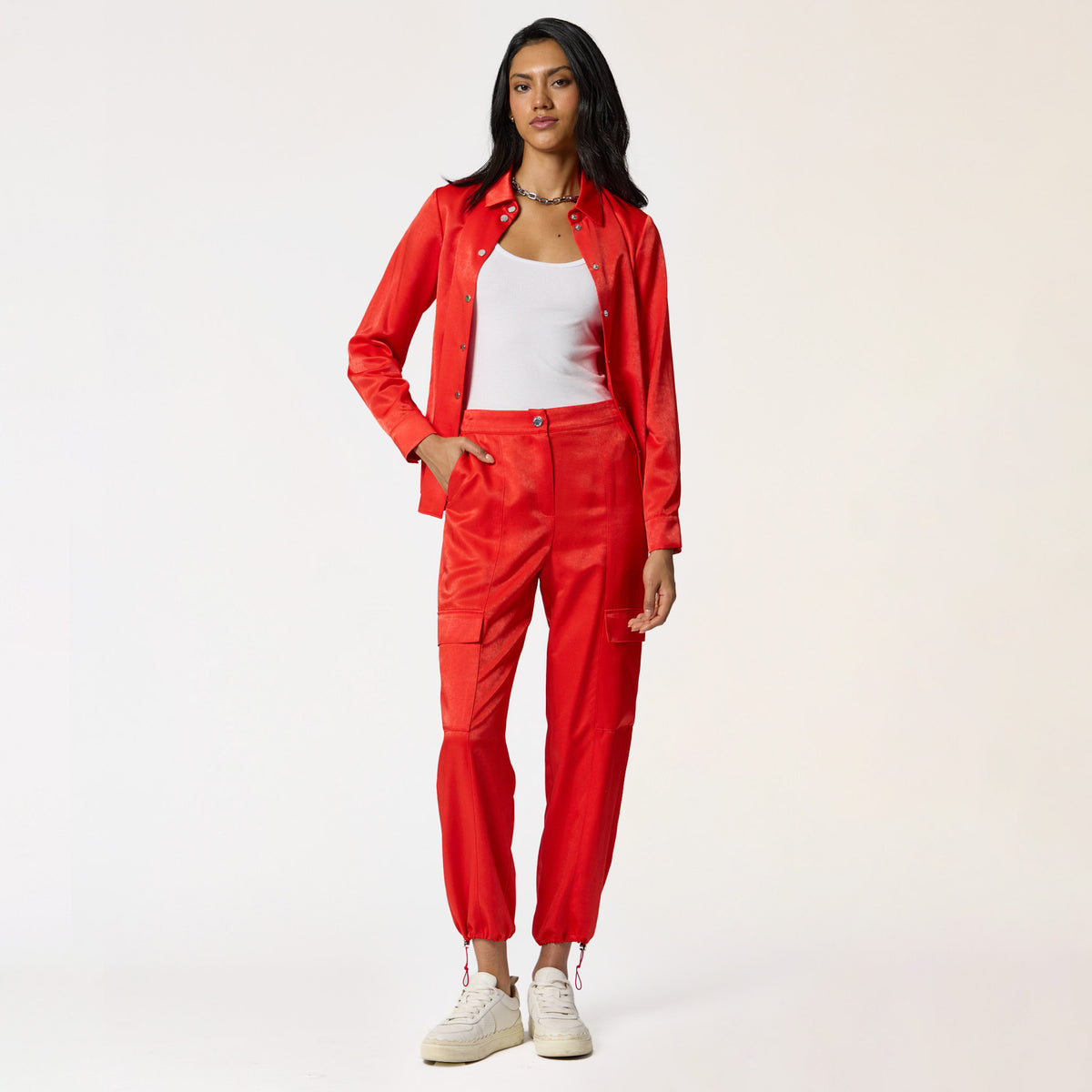 Pantalón Rojo Cargo