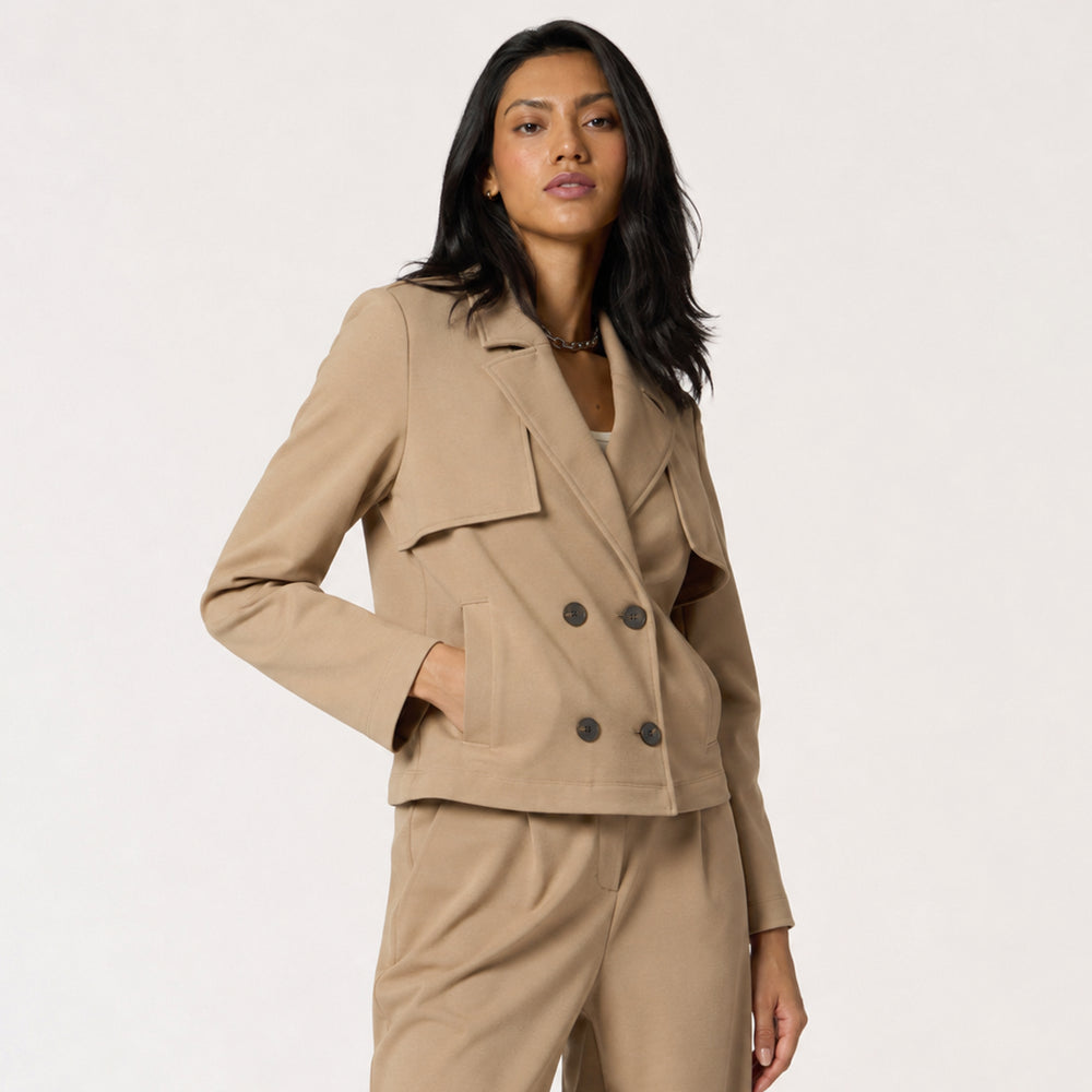 Saco Camel Corto