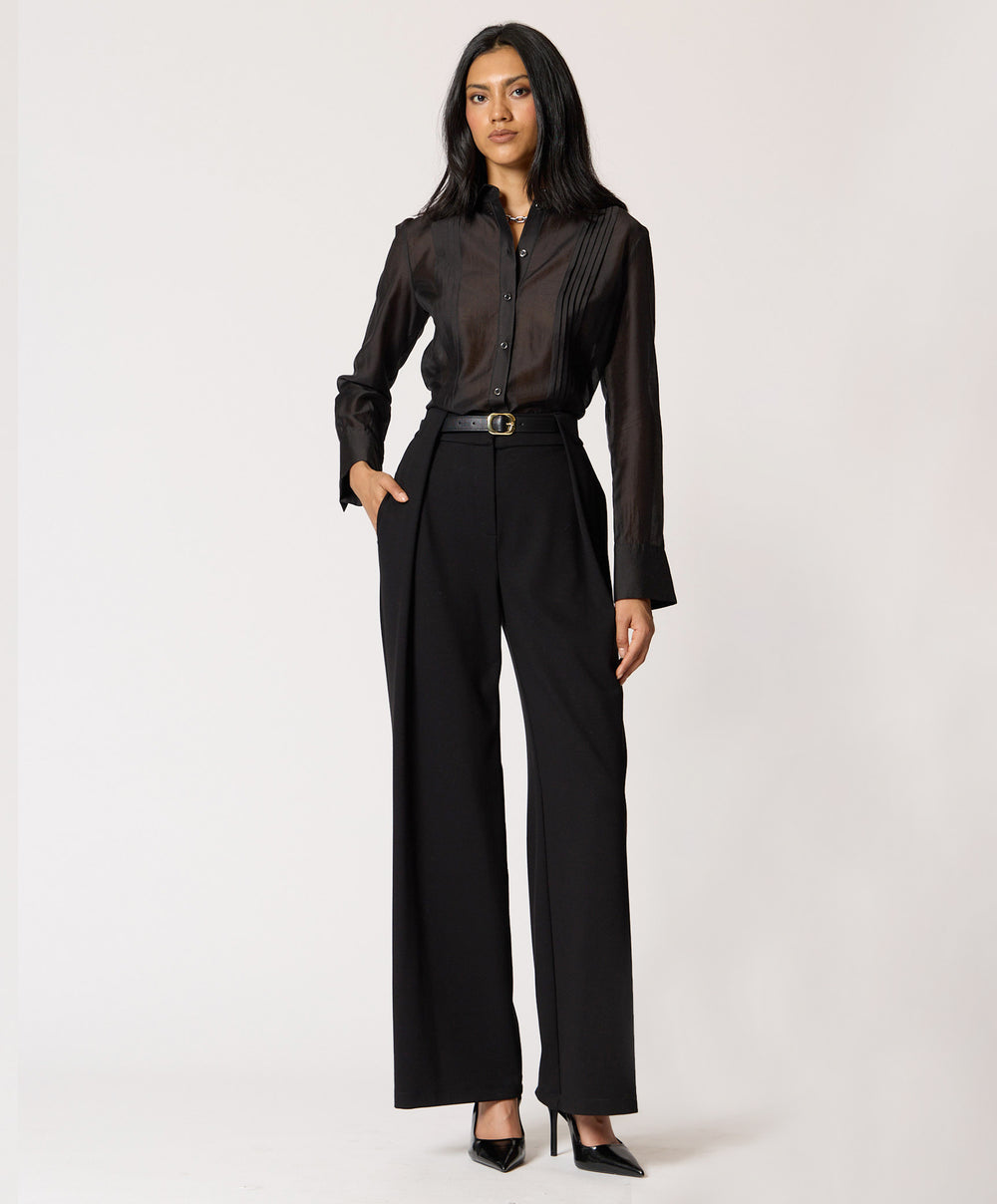 Pantalón Liso Negro
